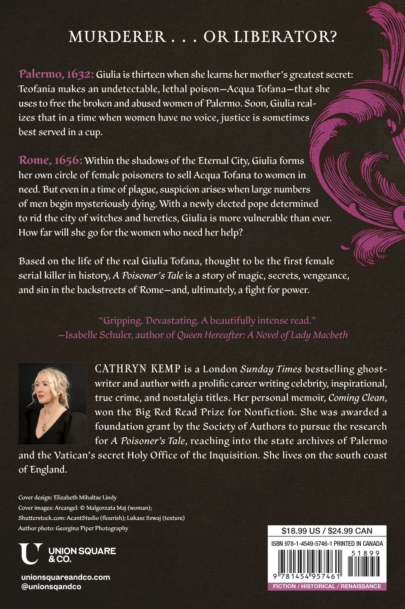 A Poisoner's Tale: A Novel (A Retelling of the Life of Giulia Tofana, Aqua Tofana Poisoner of Rome)