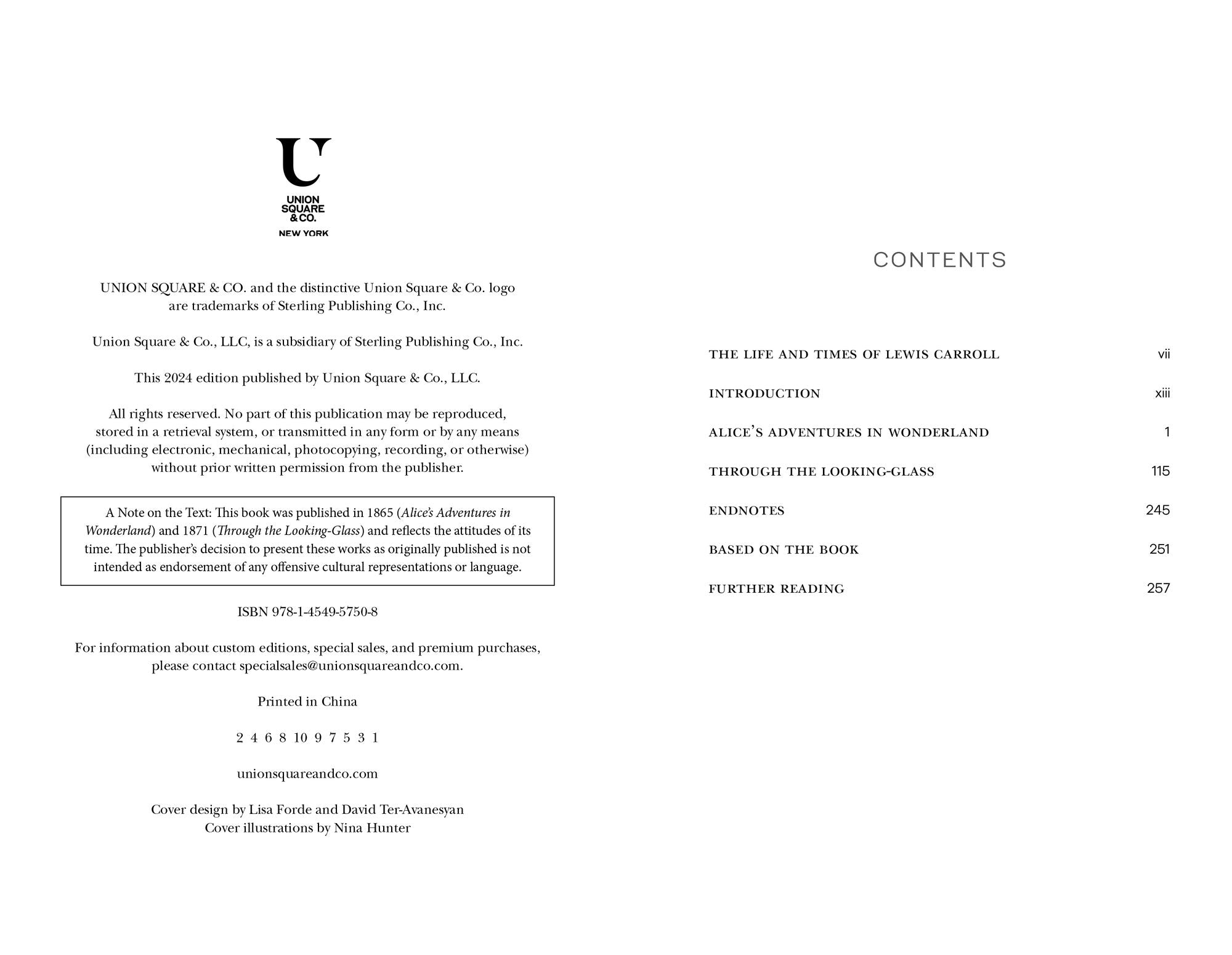 Alice's Adventures in Wonderland