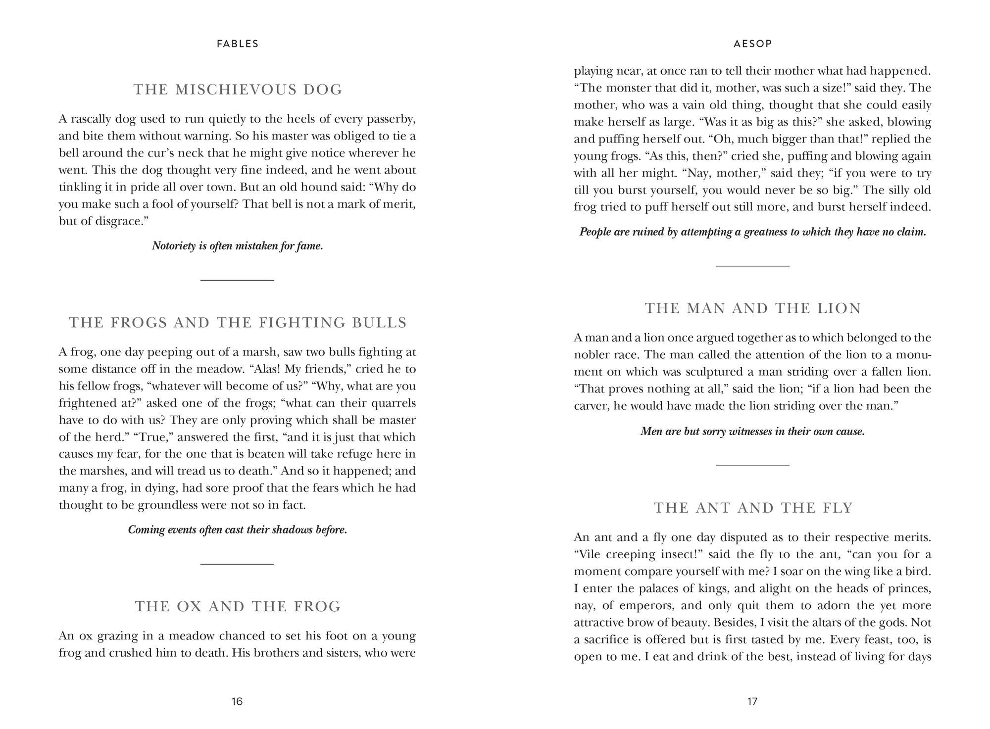 Aesop's Fables (Special Edition)