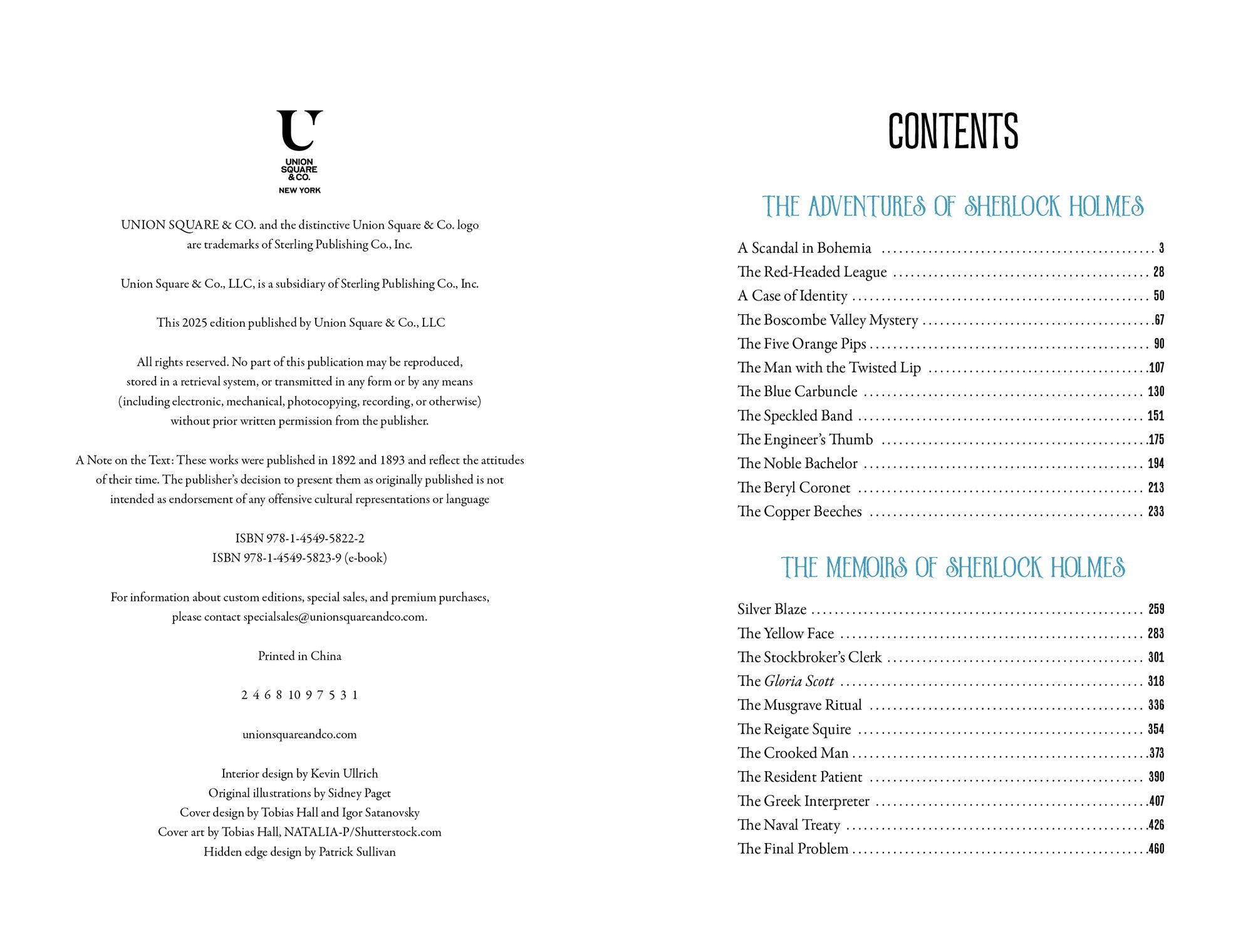 The Adventures & Memoirs of Sherlock Holmes (Deluxe Edition)