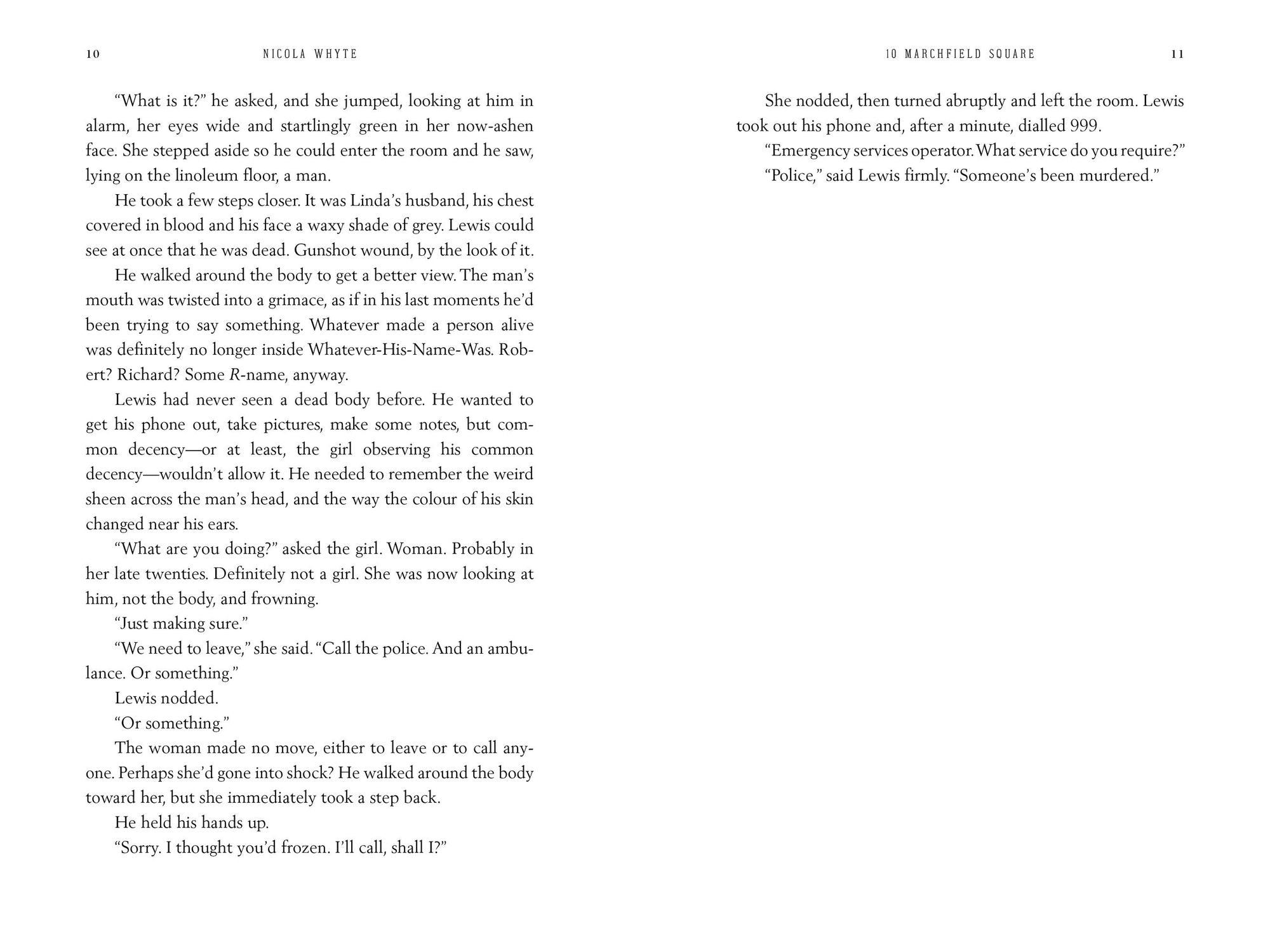 10 Marchfield Square