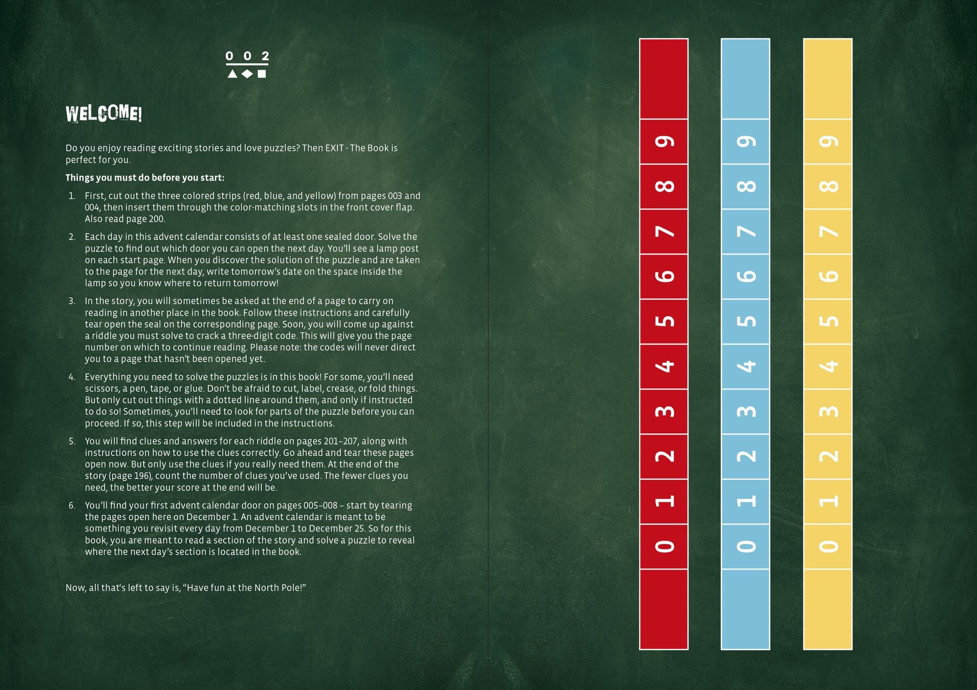 EXIT: The Book - Danger at the North Pole: An Advent Calendar Adventure