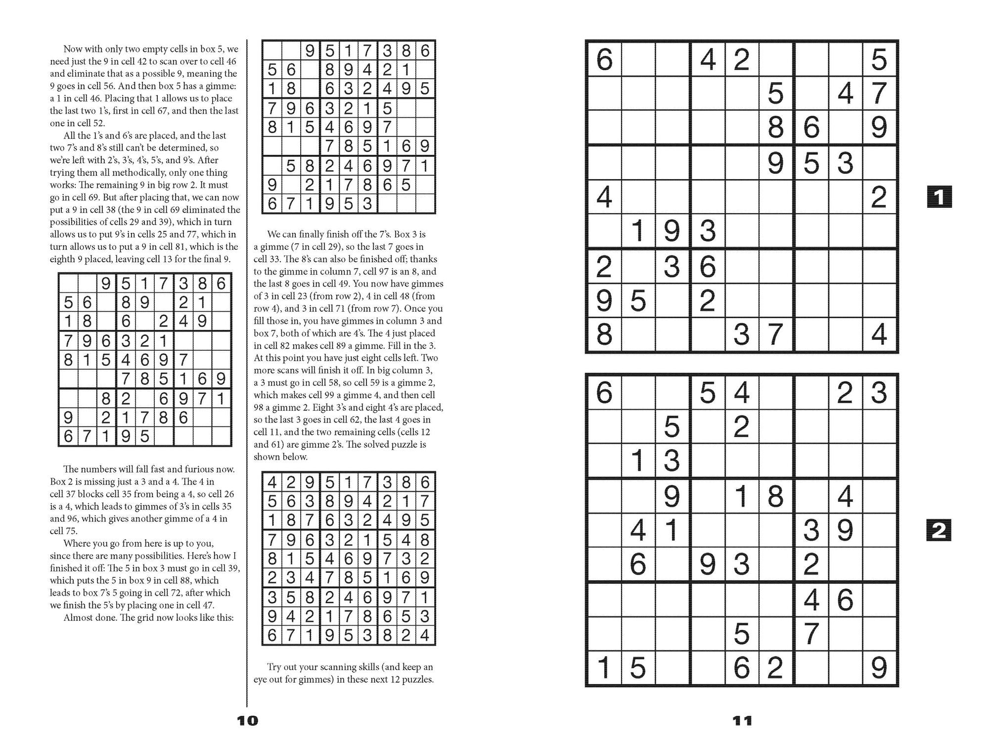 Skill Builder Sudoku: Easy to Medium