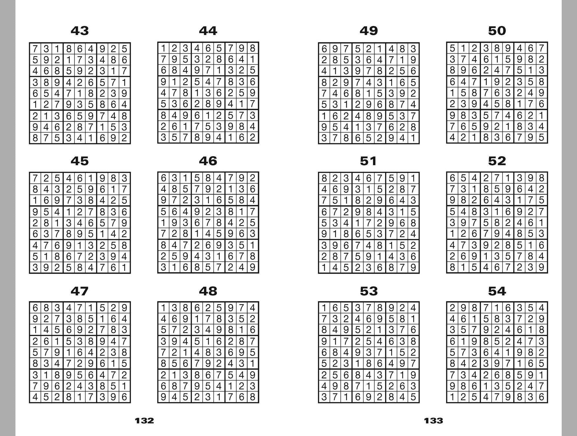 Skill Builder Sudoku: Easy to Medium