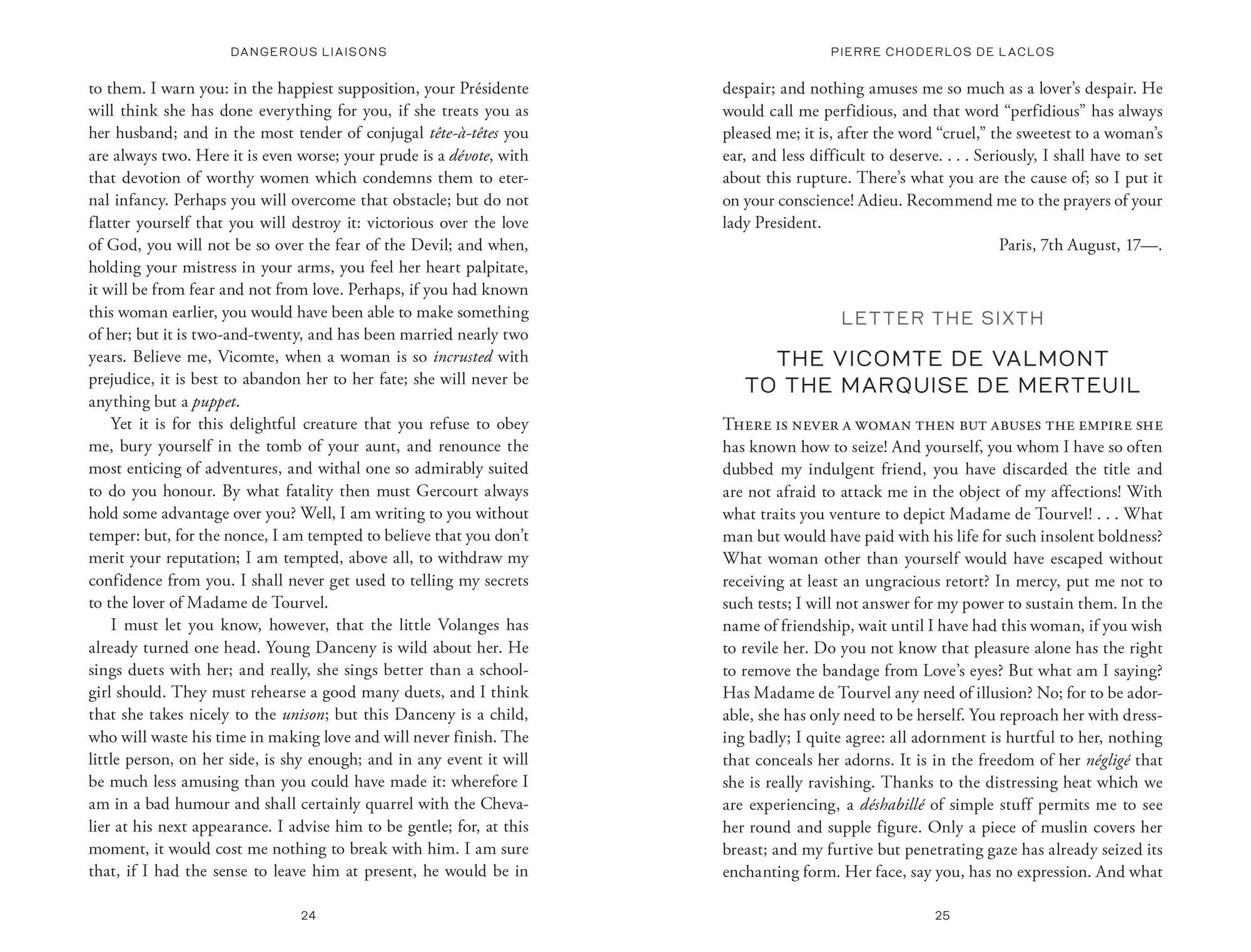 Dangerous Liaisons