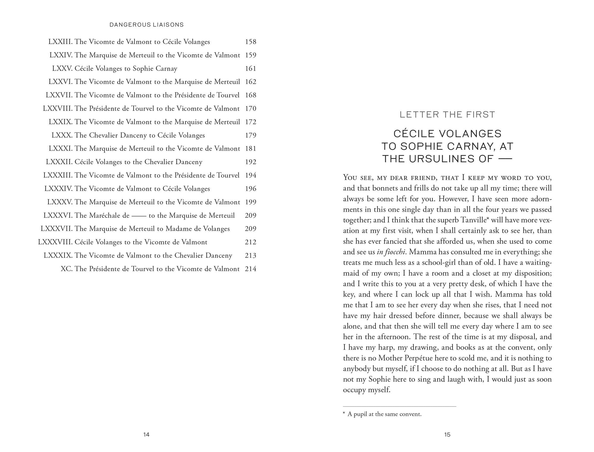 Dangerous Liaisons