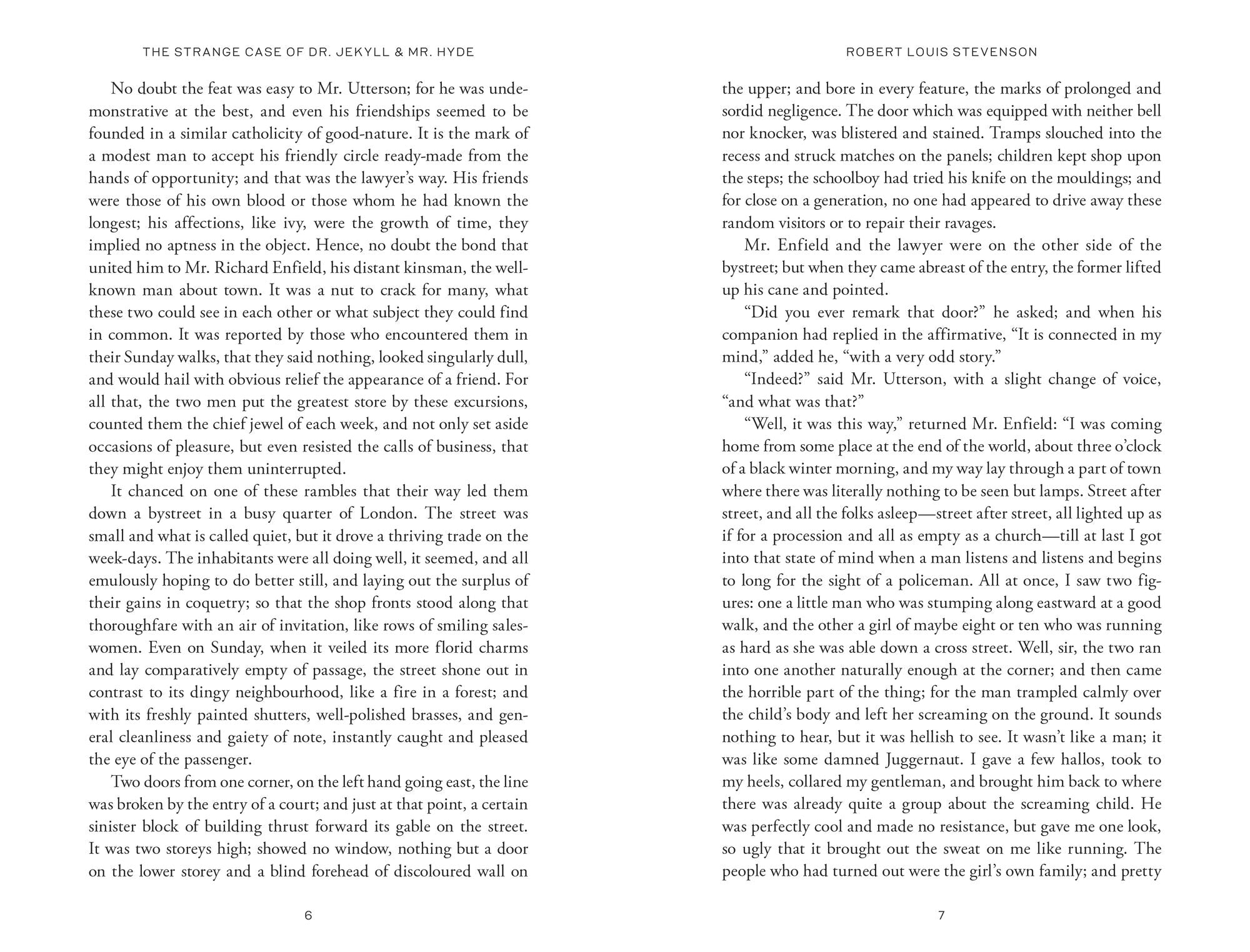 The Strange Case of Dr. Jekyll & Mr. Hyde & Other Stories