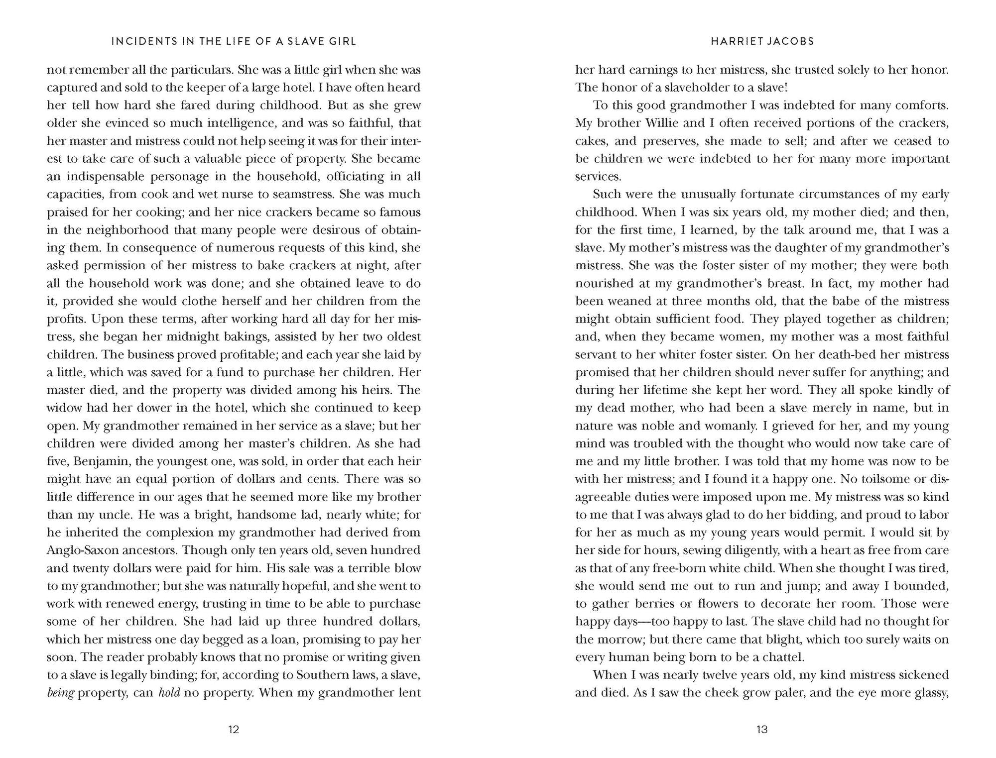 Incidents in the Life of a Slave Girl