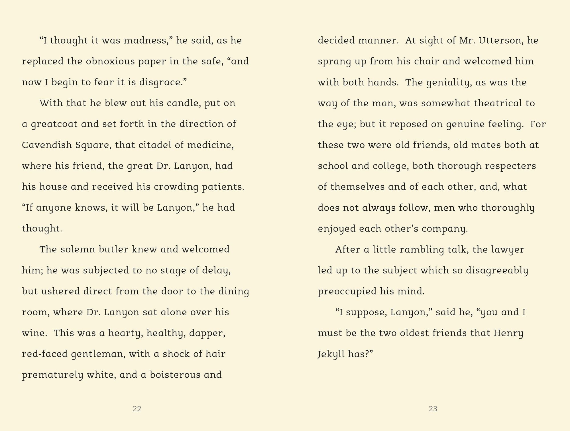 The Strange Case of Dr. Jekyll & Mr. Hyde