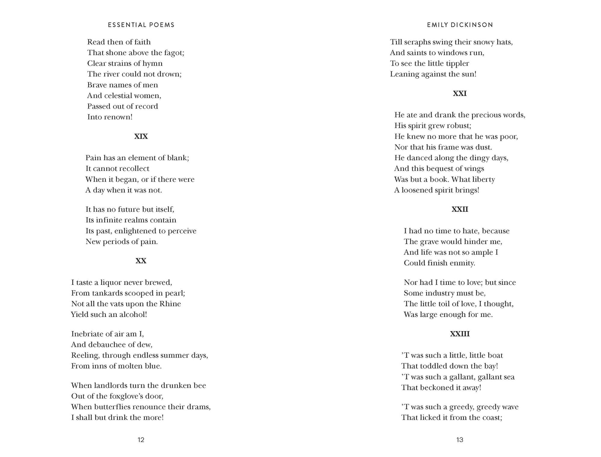 Essential Poems
