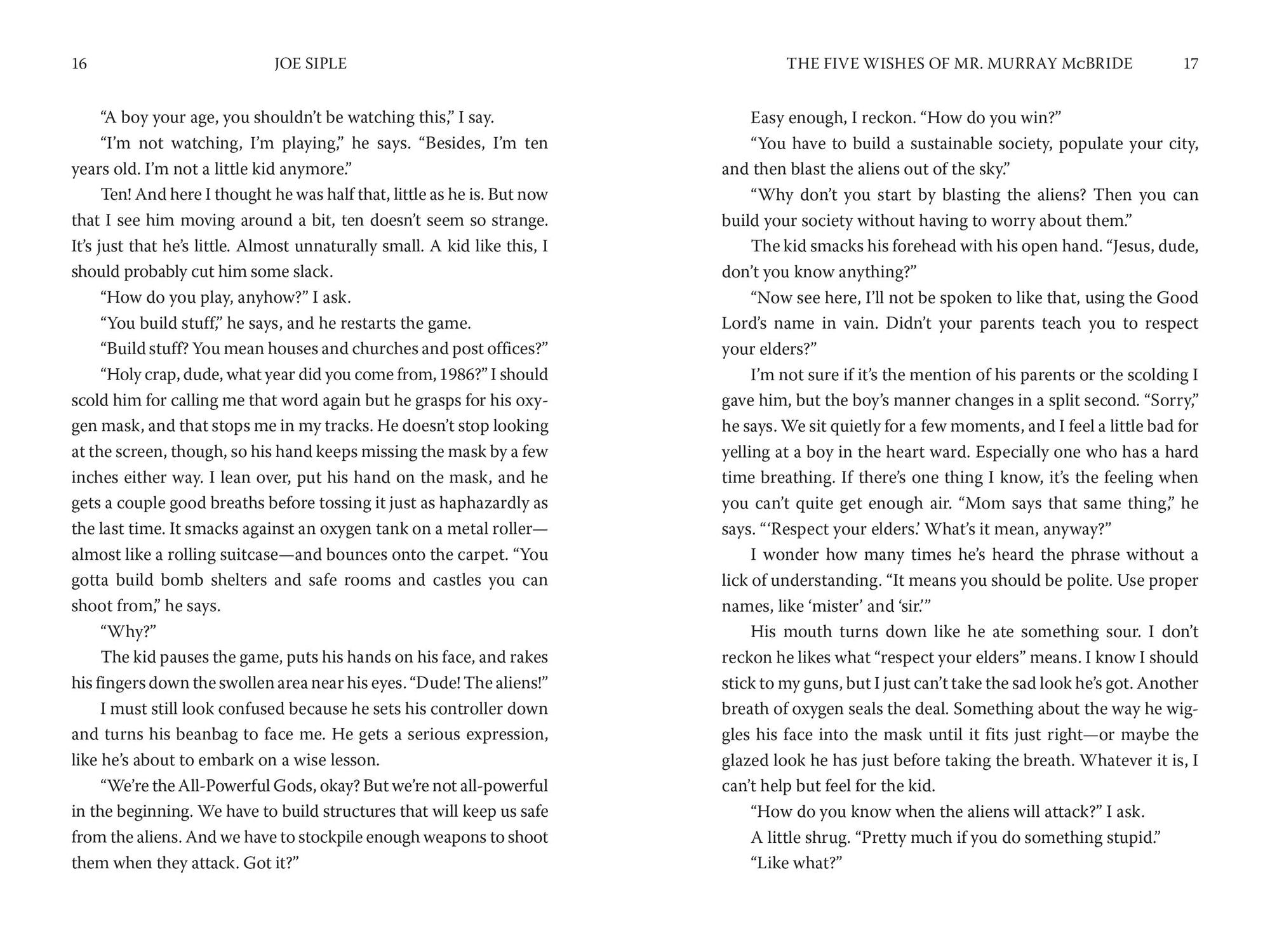 The Five Wishes of Mr. Murray McBride: A Novel