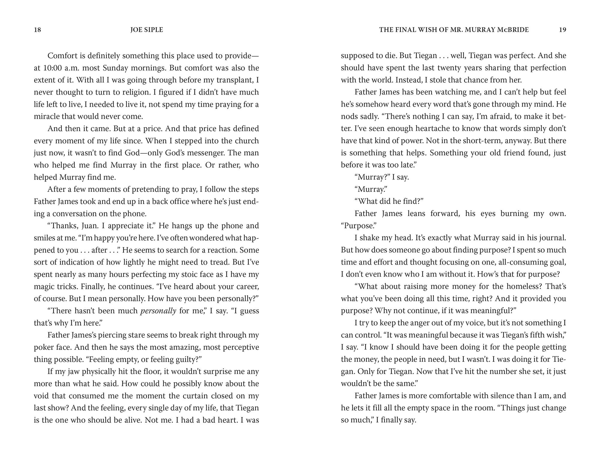 The Final Wish of Mr. Murray McBride: A Novel