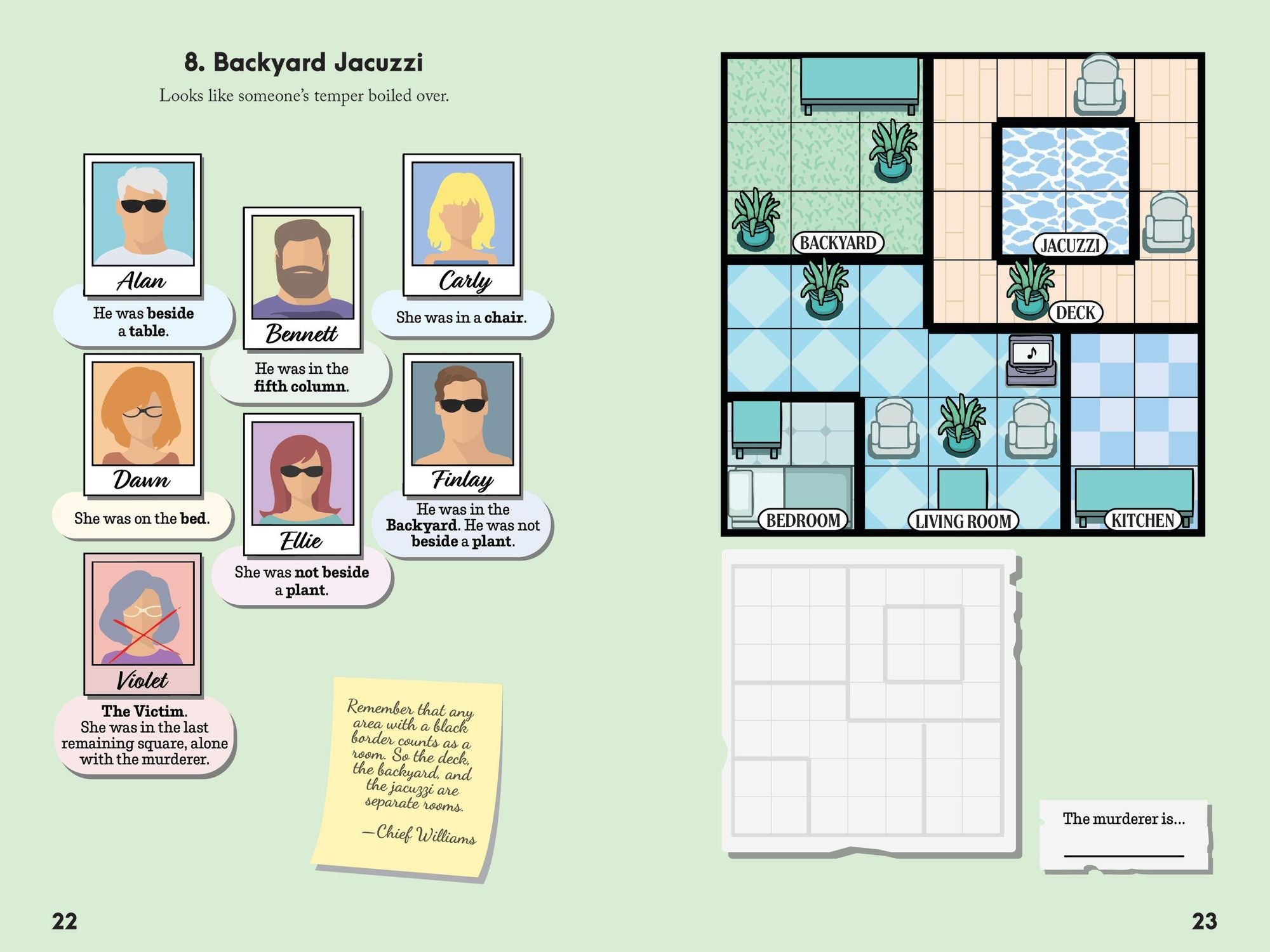 Murdoku: 80 Murder Mystery Logic Puzzles