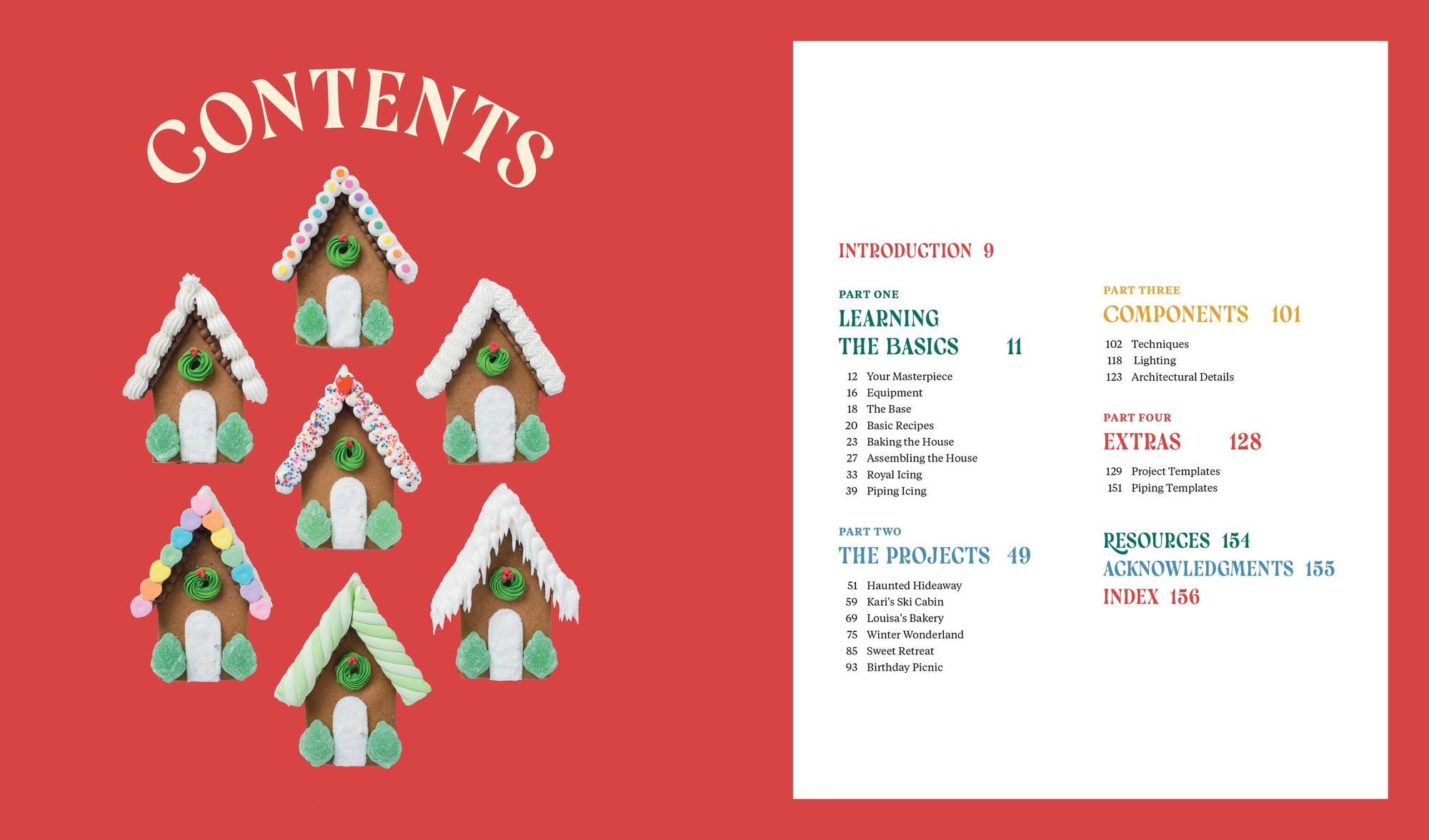 A Year of Gingerbread Houses: Tips and Tricks for Baking, Assembling, and Decorating