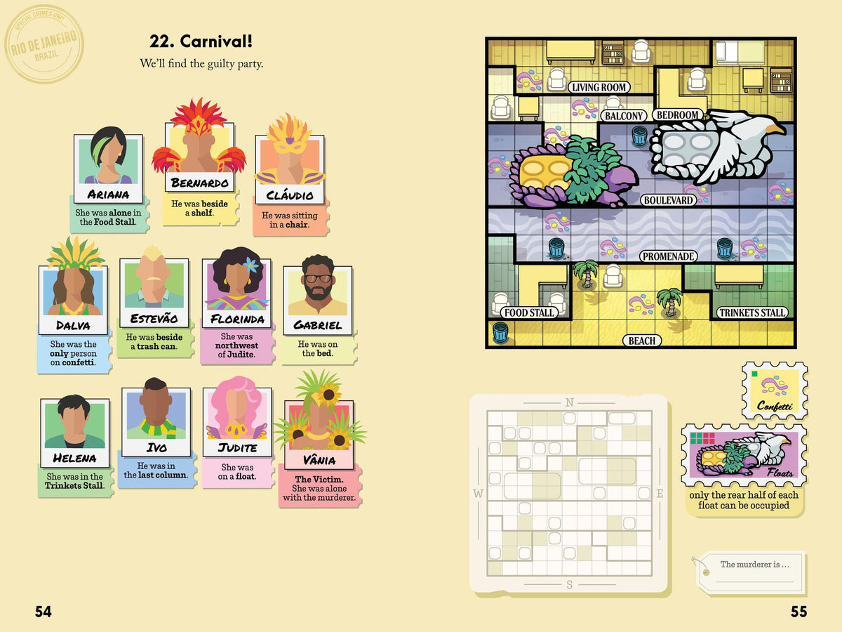 Murdoku: Around the World: 80 Murder Mystery Logic Puzzles