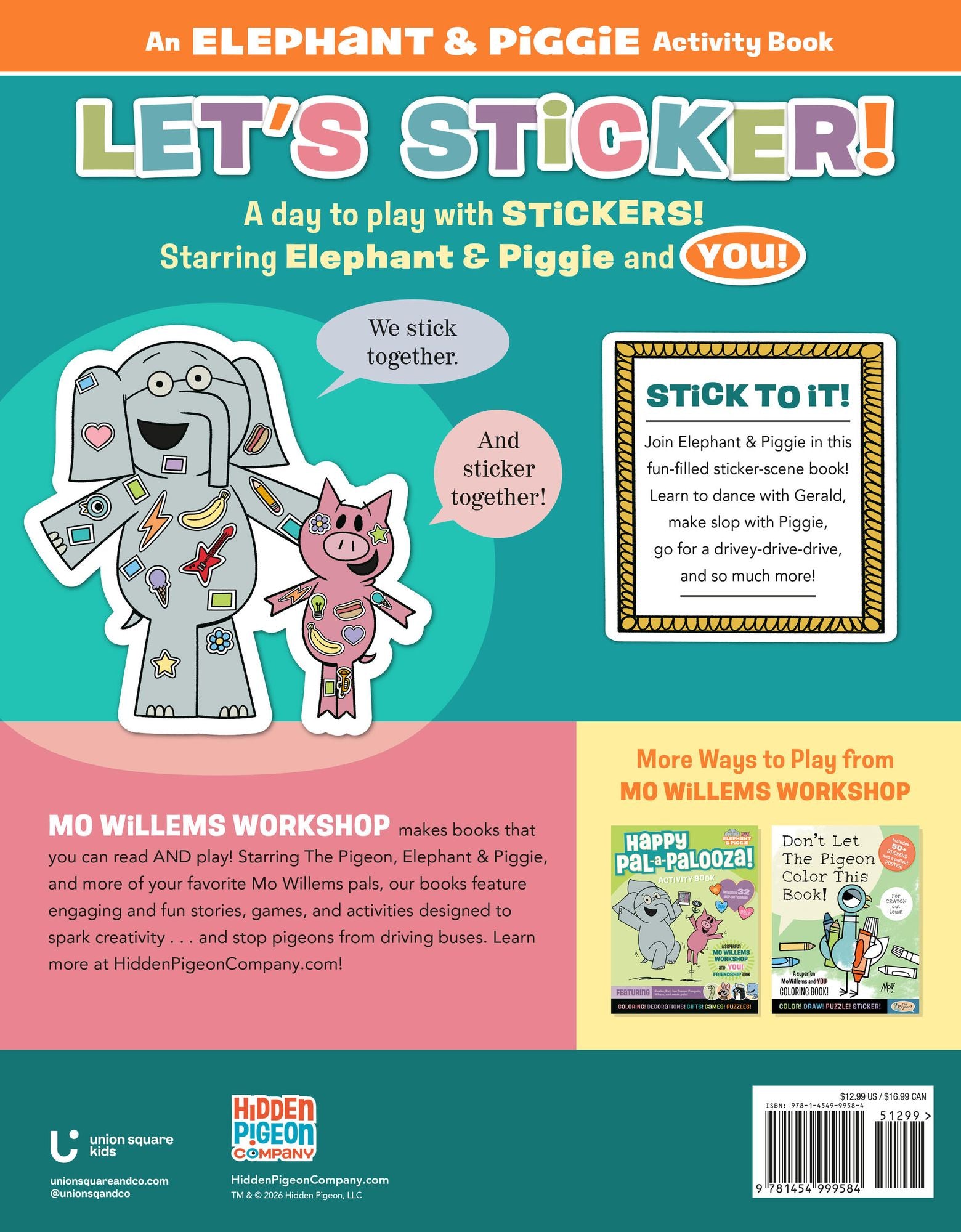 Elephant & Piggie: Let's Sticker!