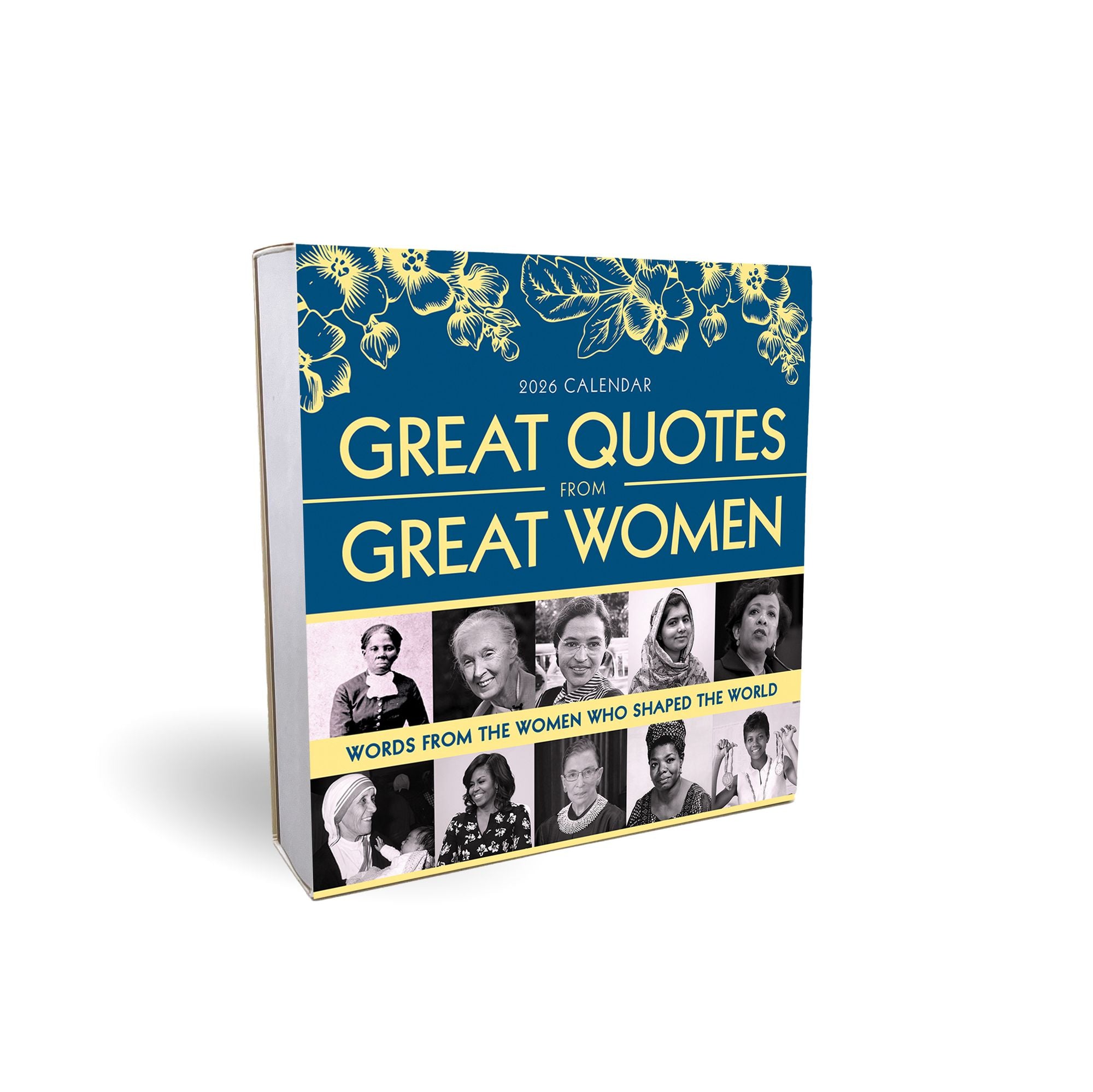 2026 Great Quotes From Great Women Boxed Calendar