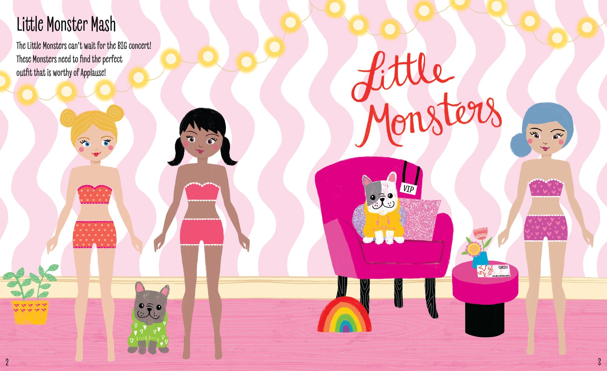 My Sticker Dress-Up®: Going Gaga: The Unofficial Sticker Book for Little Monsters