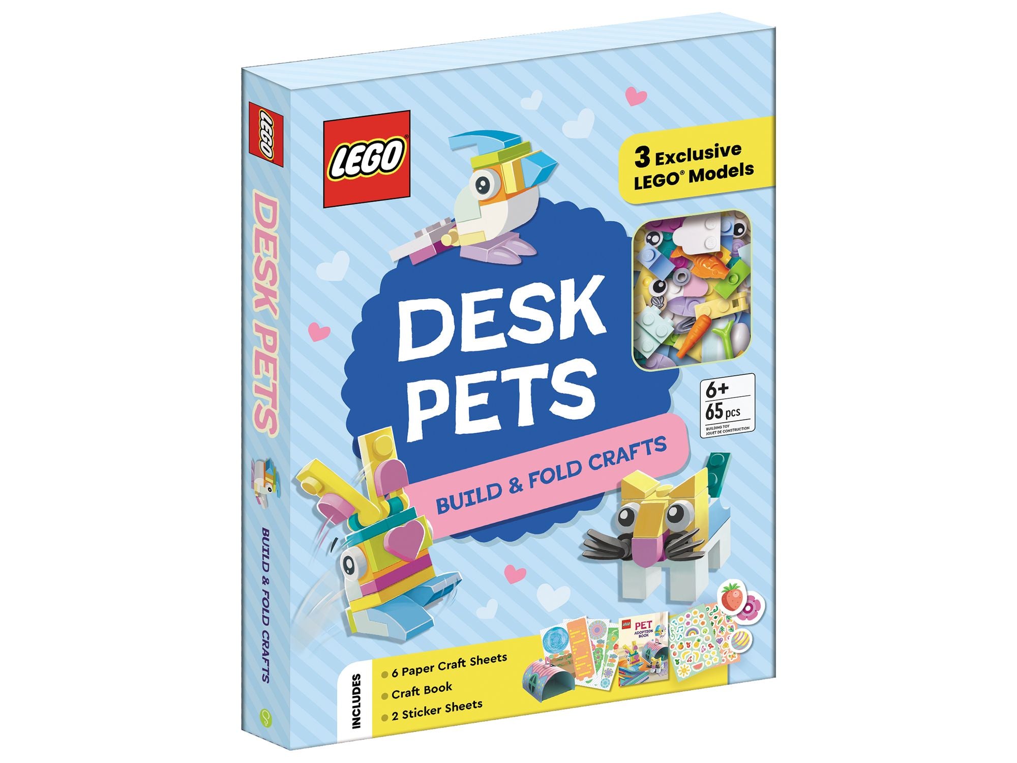 LEGO® Books. Desk Pets: Build & Fold Crafts