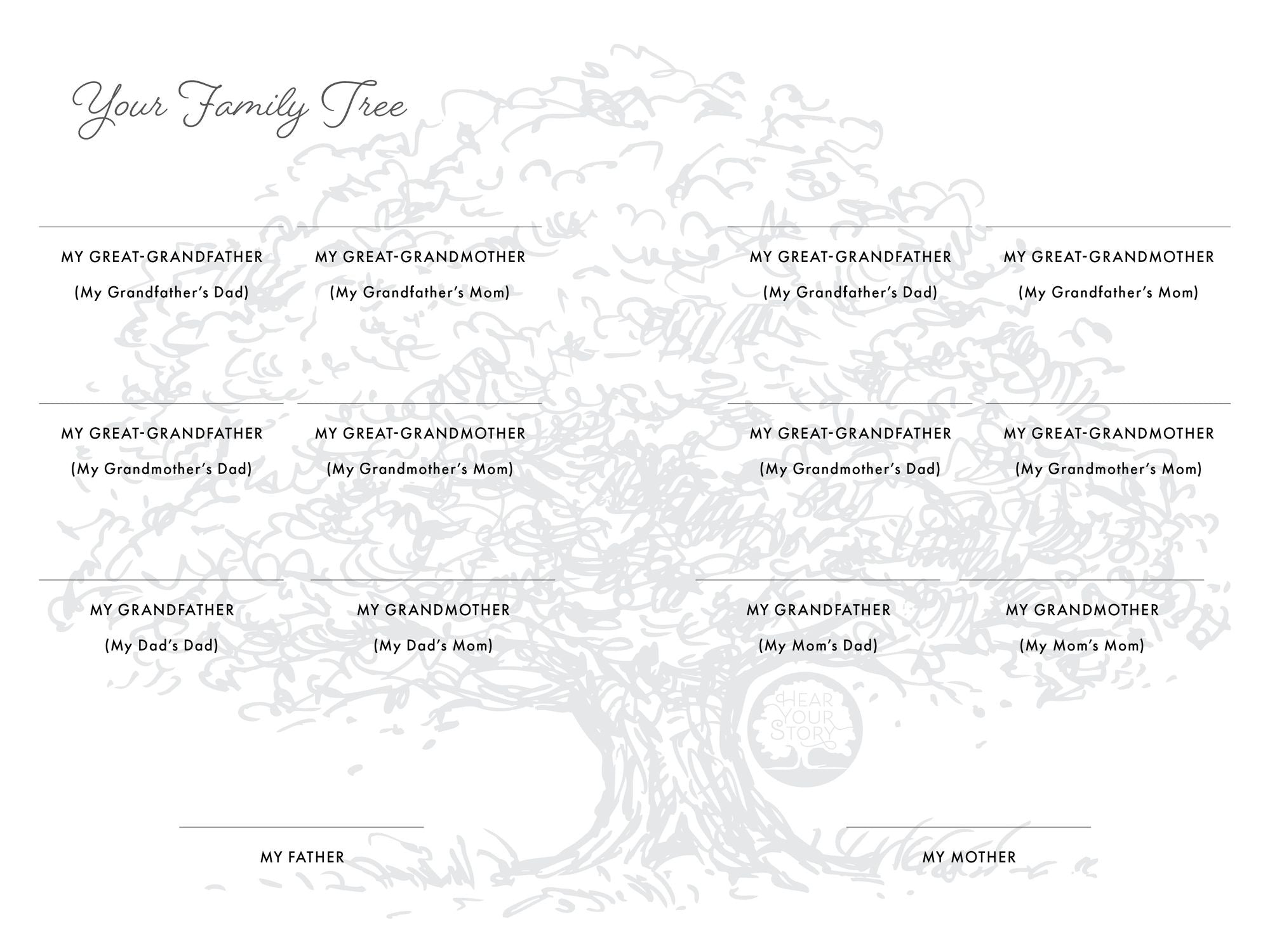 Grandfather, I Want to Hear Your Story: A Grandfather's Guided Journal to Share His Life & His Love