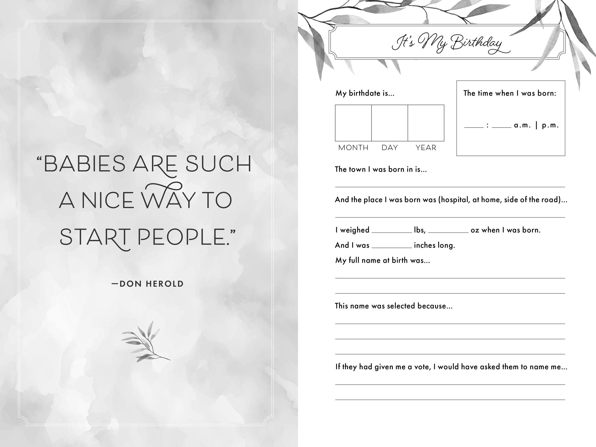 Tell Your Life Story: The Write-Your-Life Guided Journal