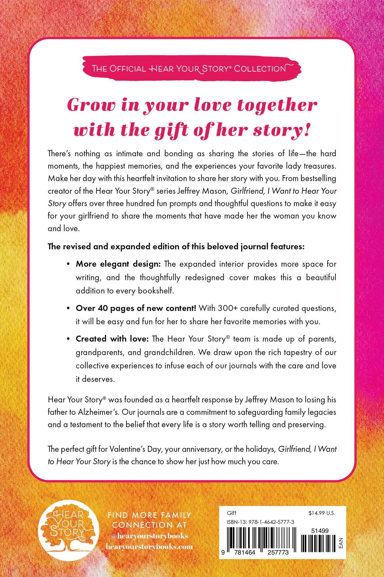 Girlfriend, I Want to Hear Your Story: A Girlfriend's Guided Journal to Share Her Life & Her Love