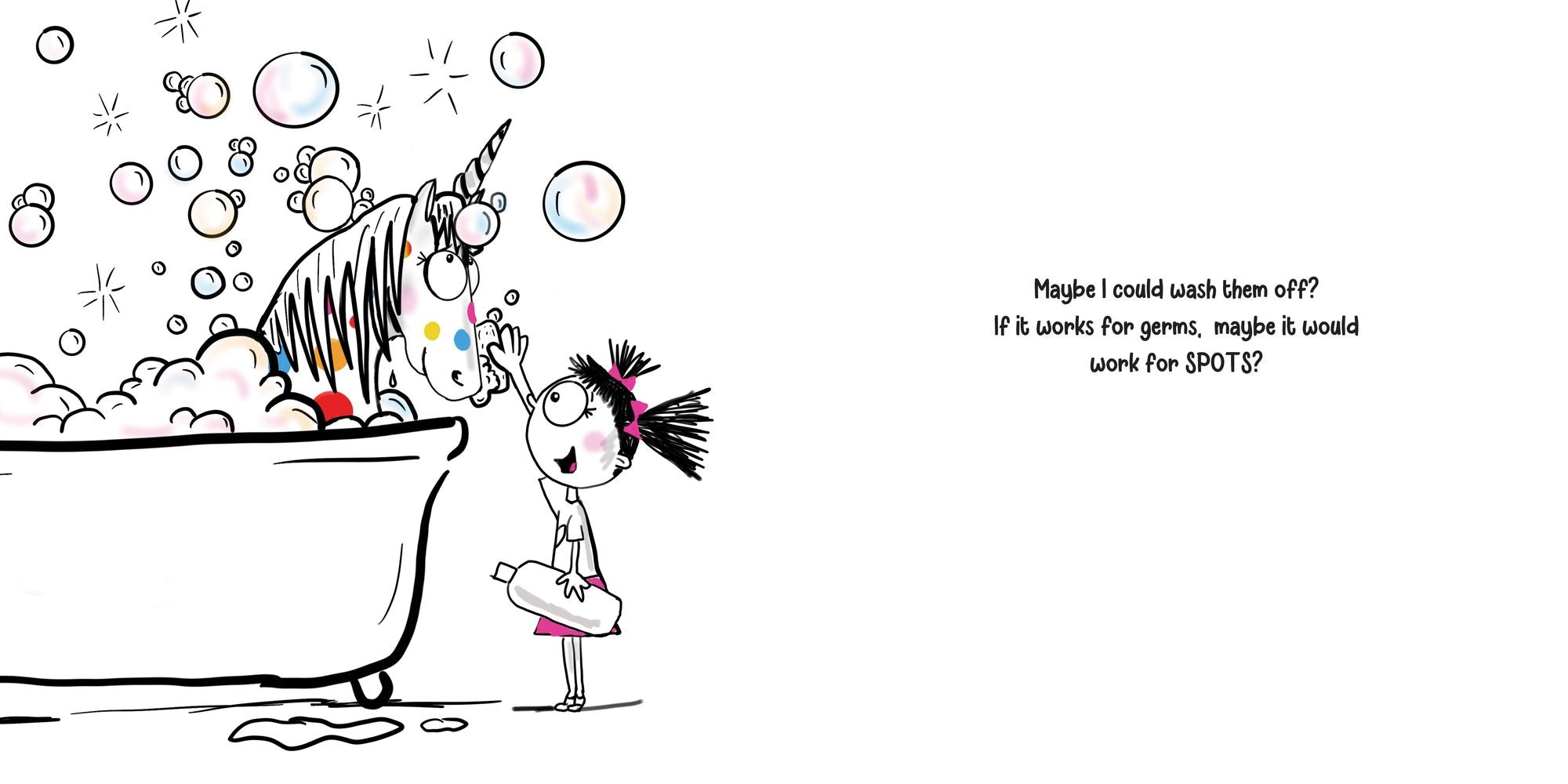 Never Let a Unicorn Get Spots: A Funny Picture Book for the Little Doctors in Your Life!