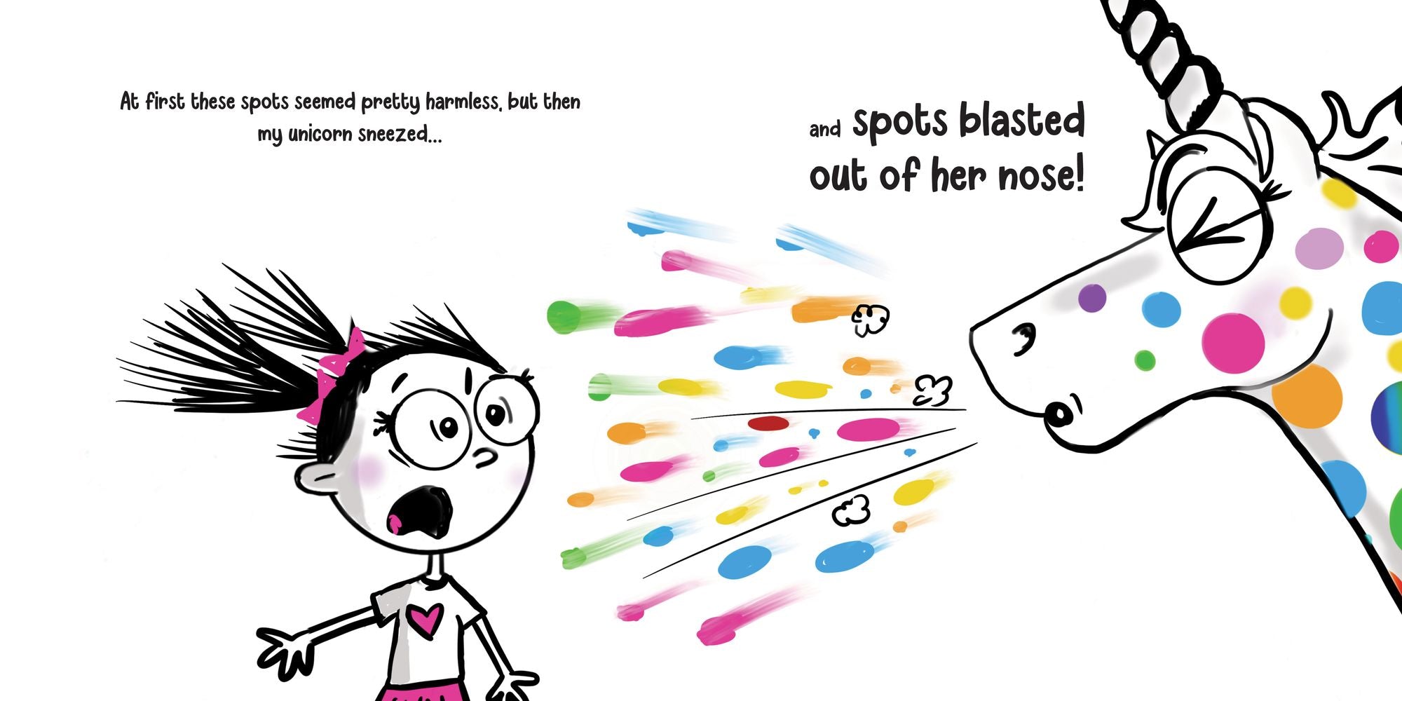 Never Let a Unicorn Get Spots: A Funny Picture Book for the Little Doctors in Your Life!