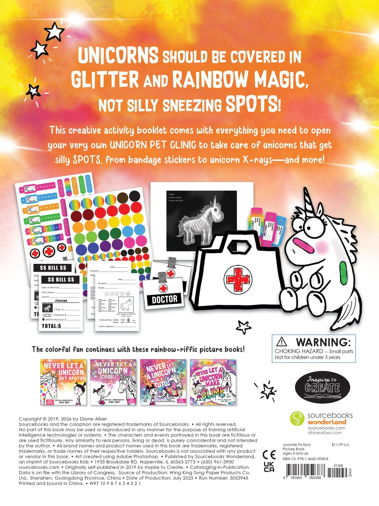 Unicorn Spots: Pet Clinic Activity Book