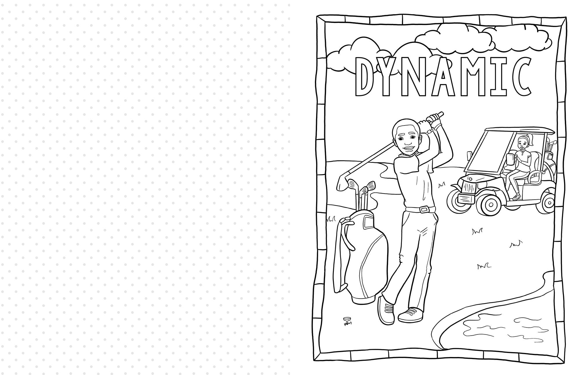 ABCs of a Young King's Greatness Coloring Book