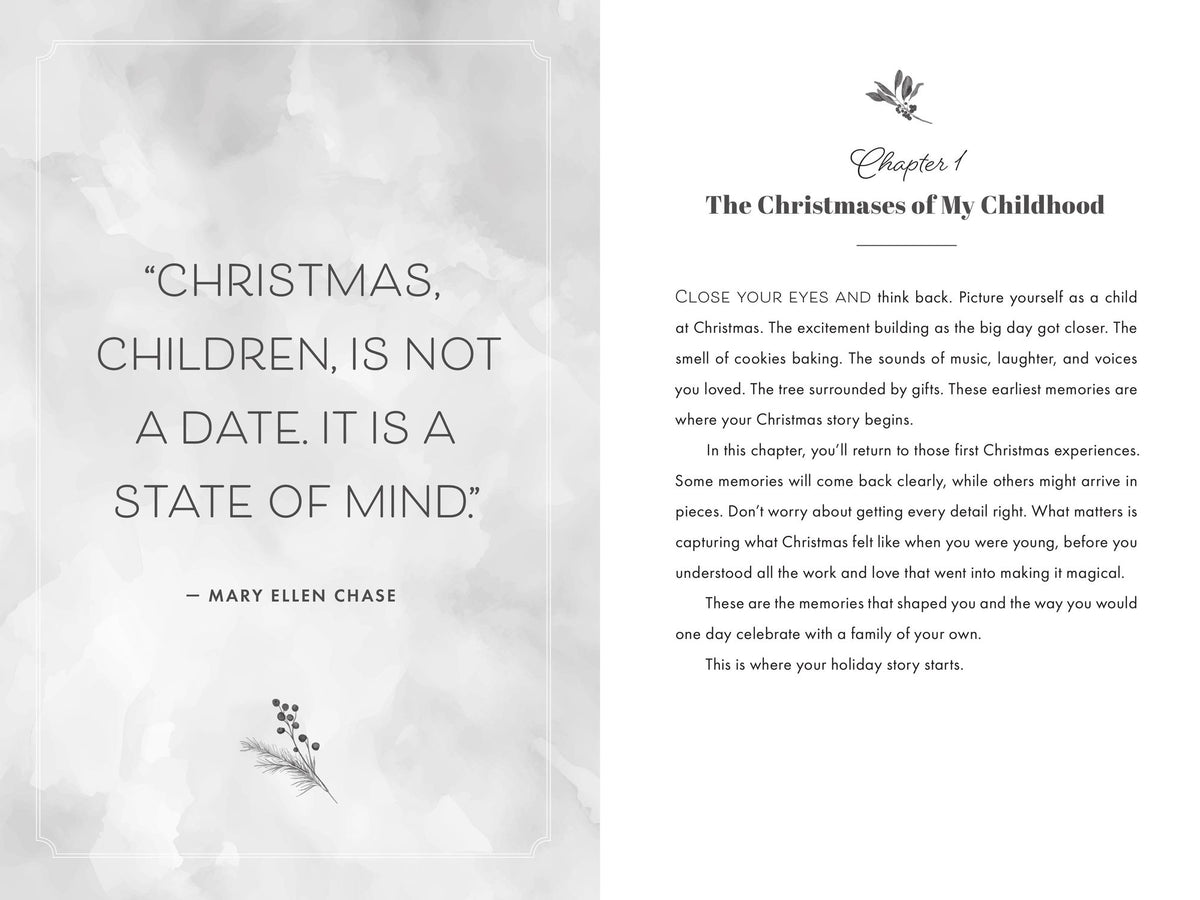 Memories of Christmas: A Hear Your Story(R) Guided Journal to Cherish Christmases Throughout the Years
