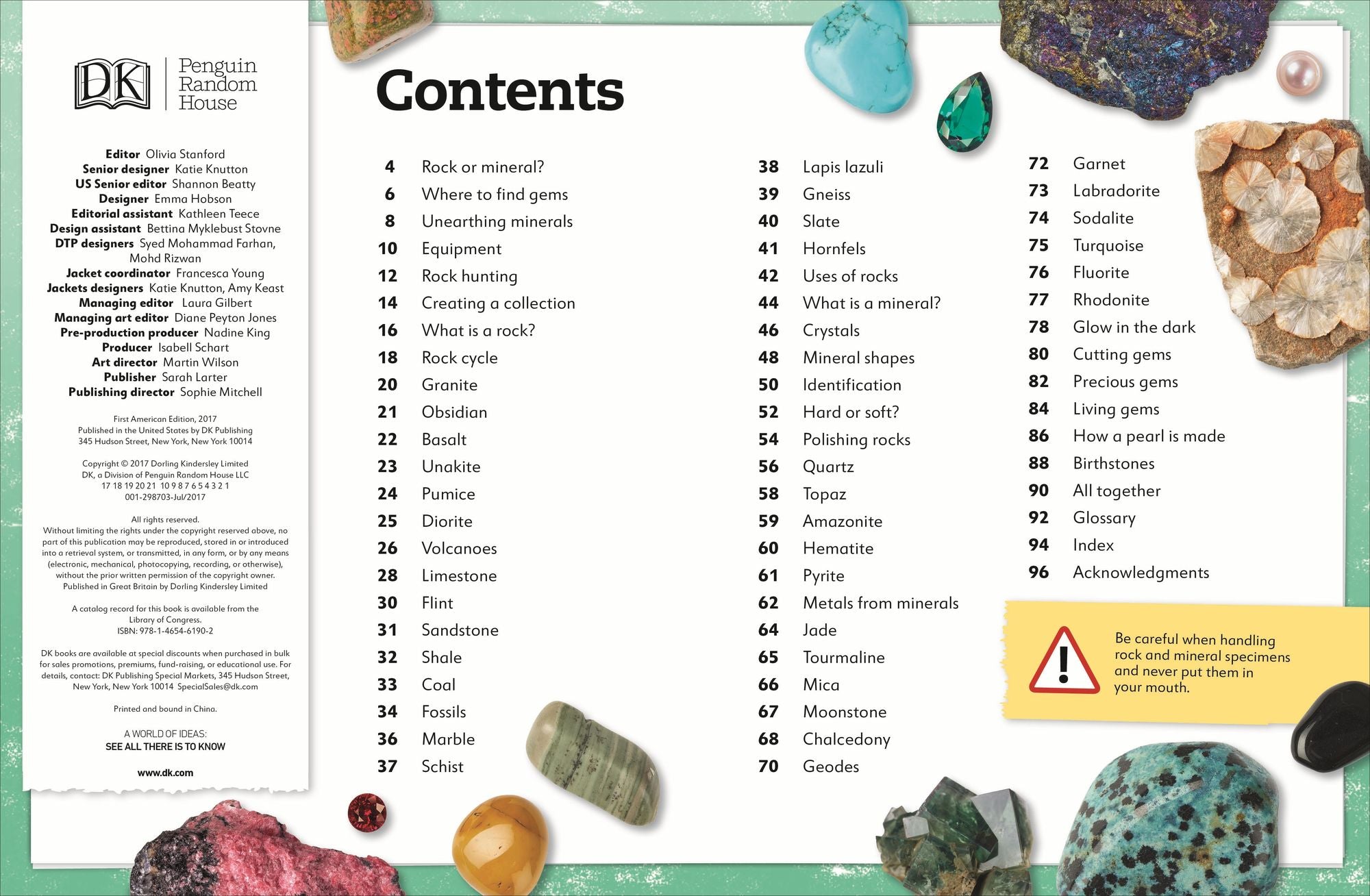 My Book of Rocks and Minerals: Things to Find, Collect, and Treasure