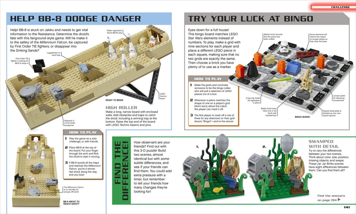 LEGO Star Wars Ideas Book: More than 200 Games, Activities, and Building Ideas
