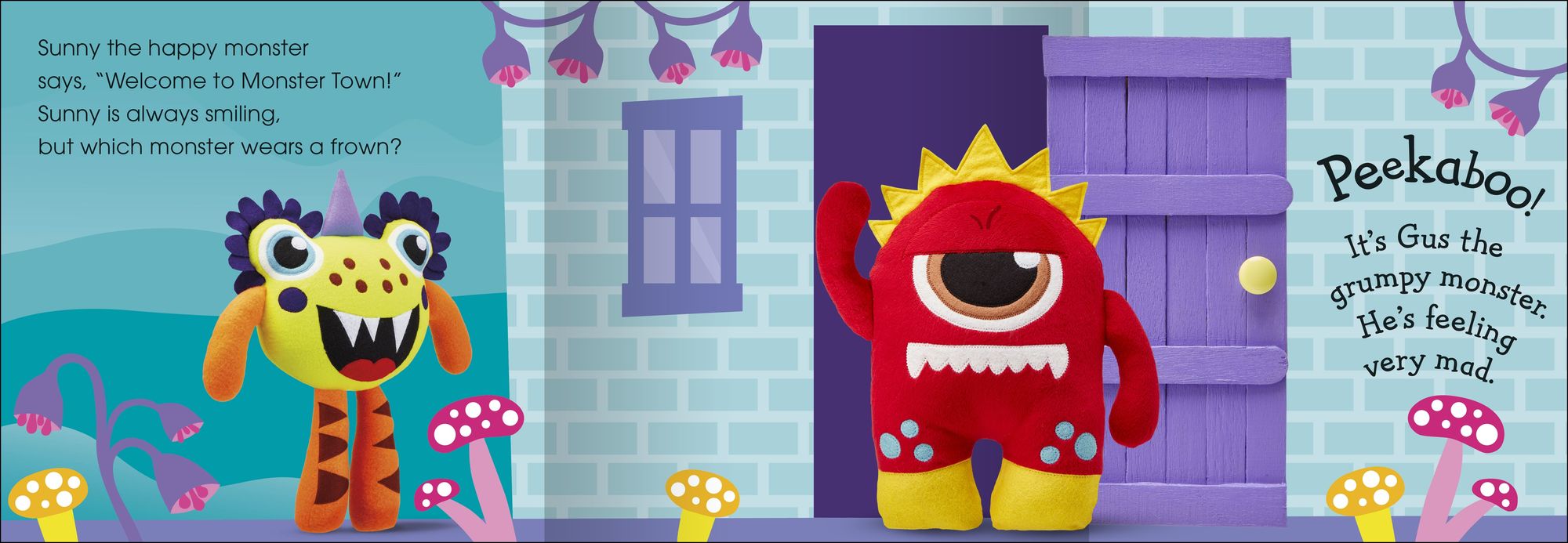 Pop-Up Peekaboo! Monsters: A Fuzzy Surprise Under Every Flap!