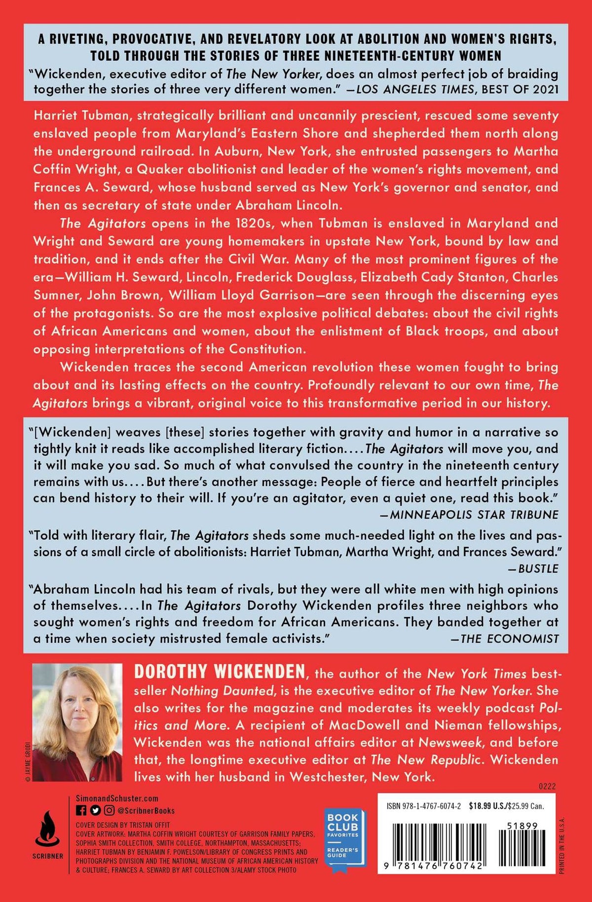 The Agitators: Three Friends Who Fought for Abolition and Women's Rights