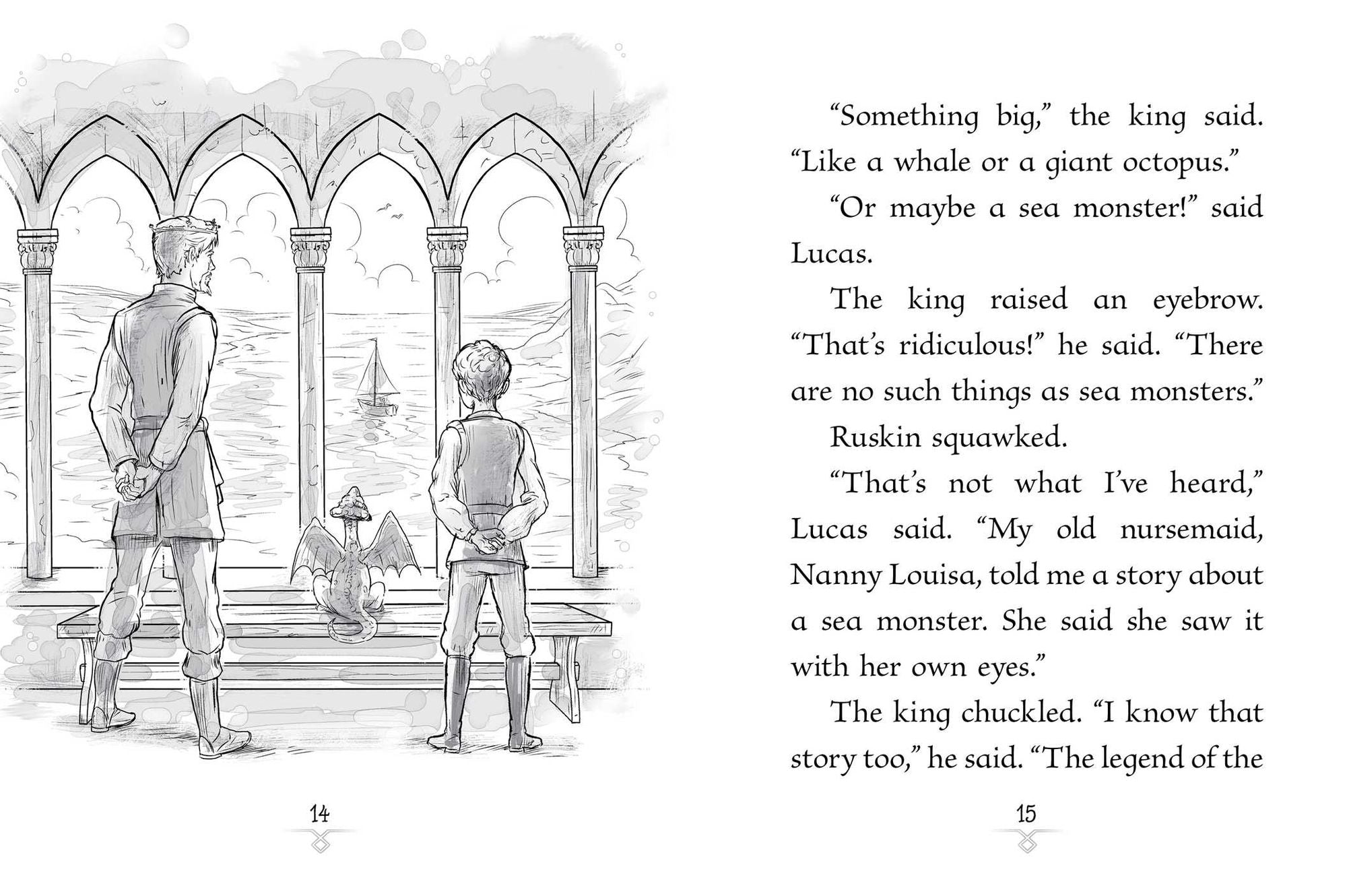 Sea Monster! (The Kingdom of Wrenly Series #3)