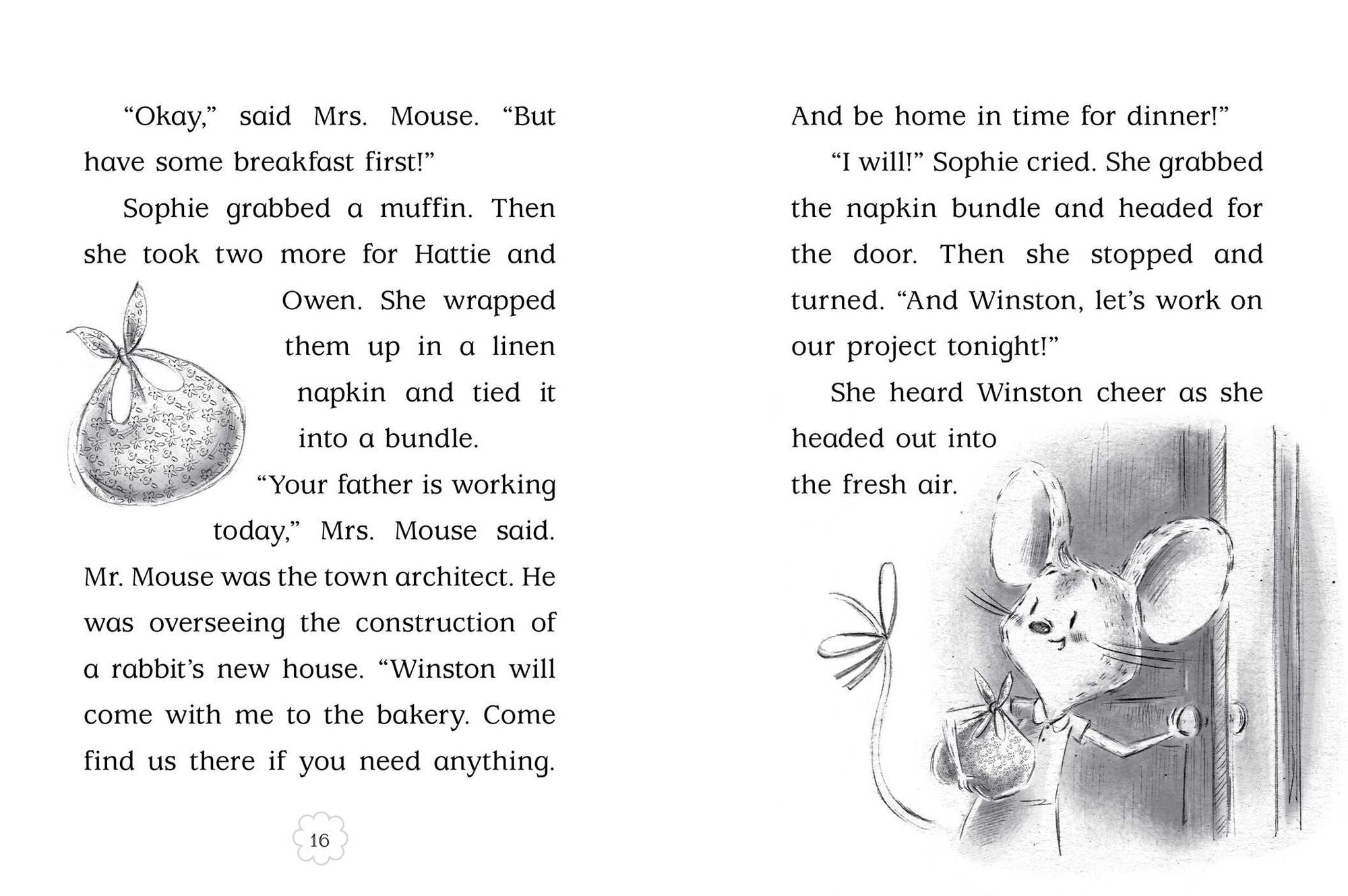 Forget-Me-Not Lake (Adventures of Sophie Mouse Series #3)