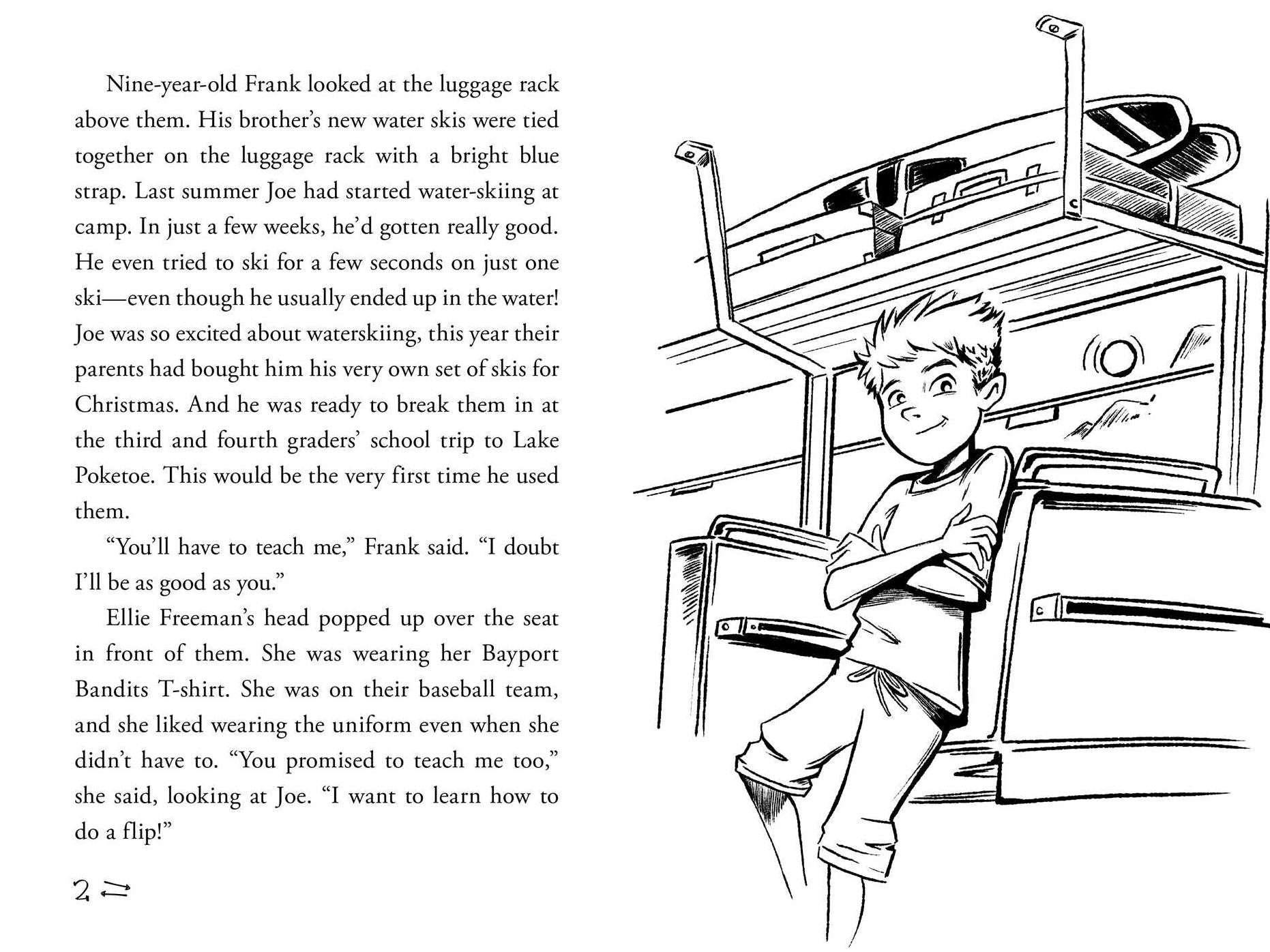 Water-Ski Wipeout (Hardy Boys Clue Book Series #3)