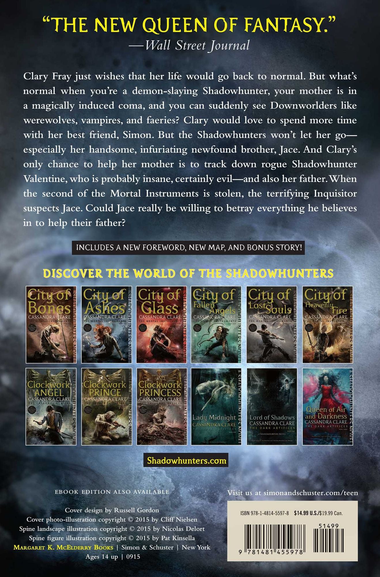 City of Ashes (The Mortal Instruments Series #2)