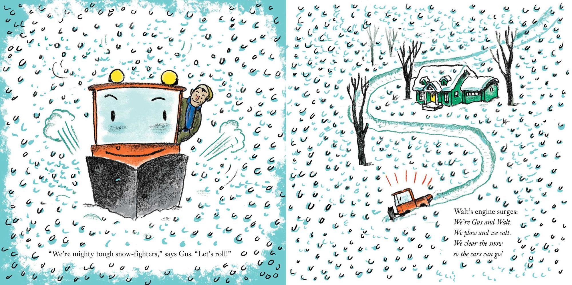 Small Walt and Mo the Tow