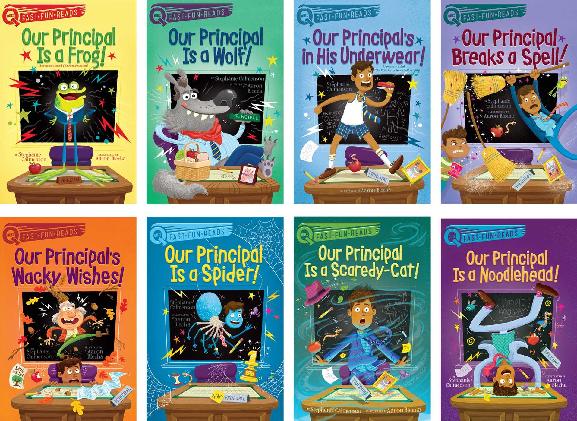Our Principal Is a Frog!: A QUIX Book