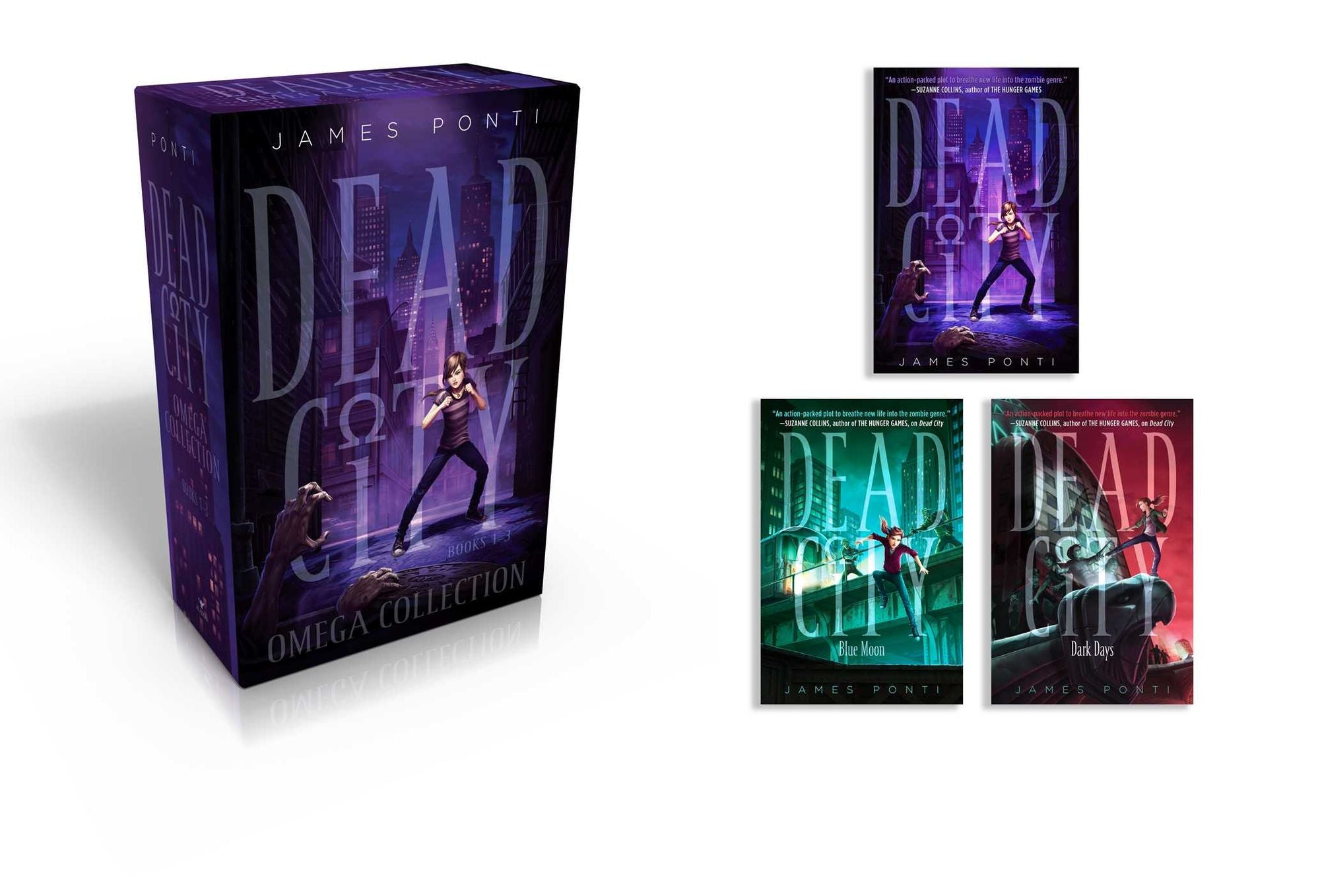 Dead City Omega Collection Books 1-3 (Boxed Set): Dead City; Blue Moon; Dark Days