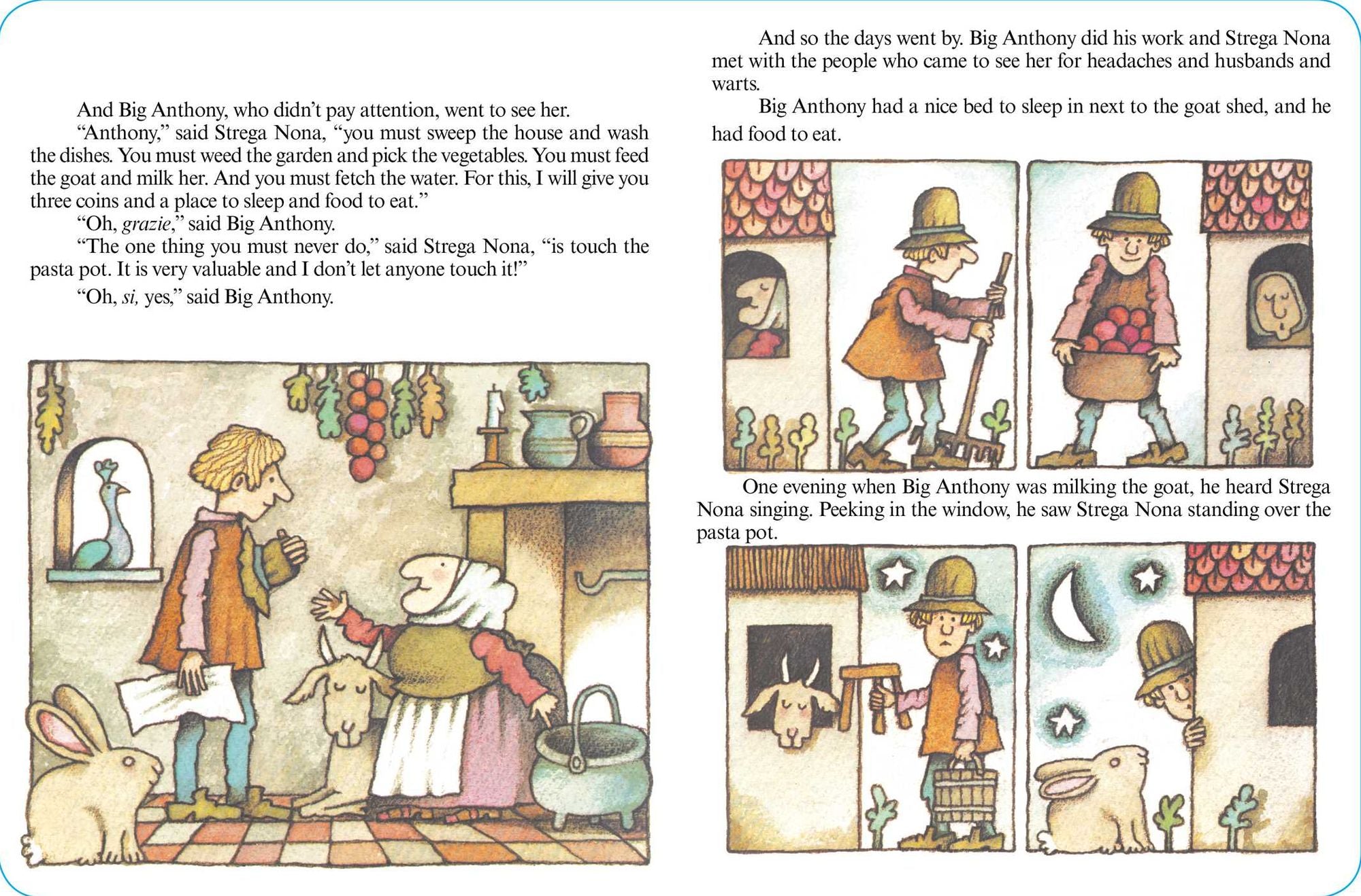 Strega Nona (Caldecott Honor Book)