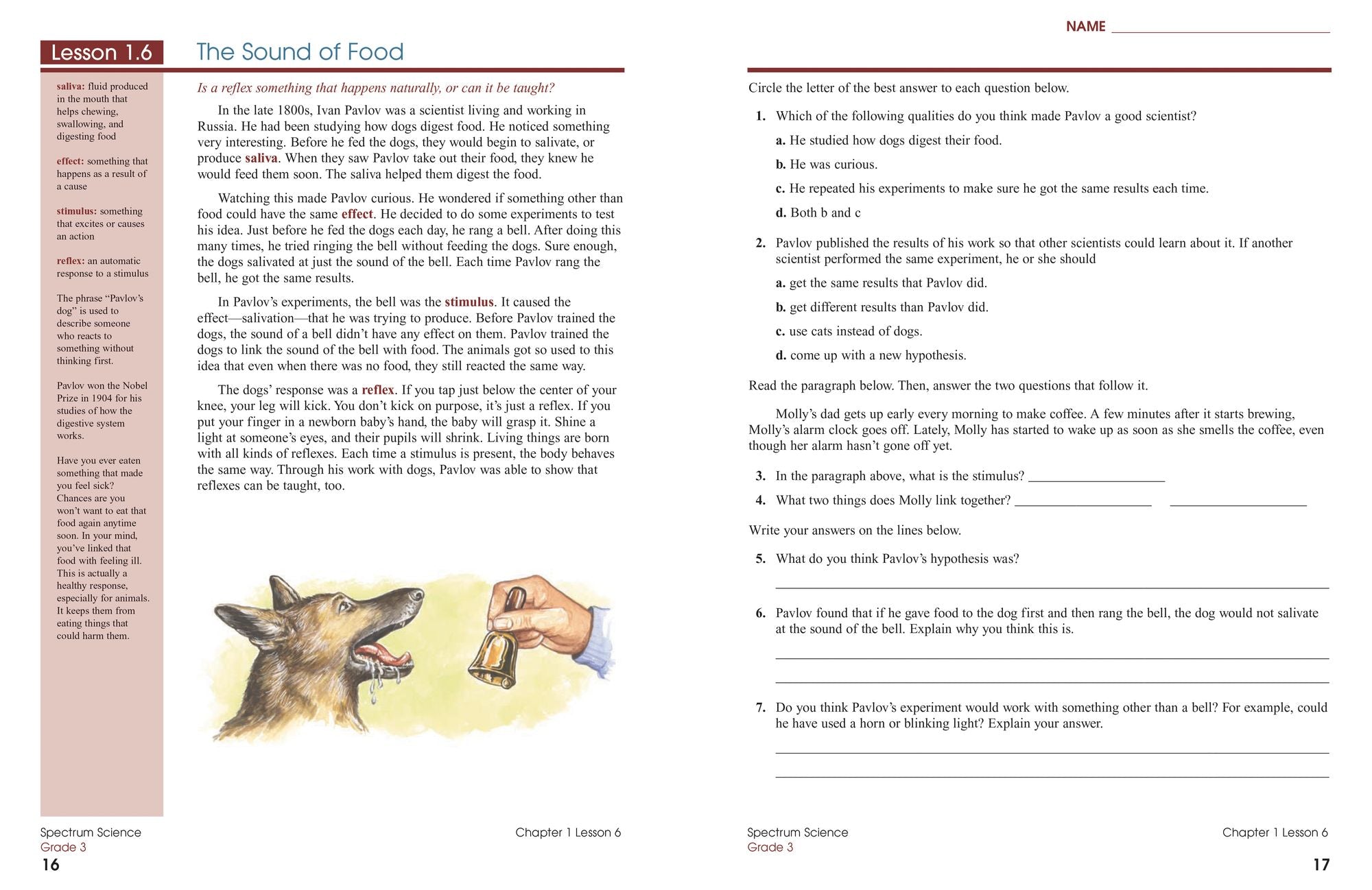 Spectrum Science, Grade 3