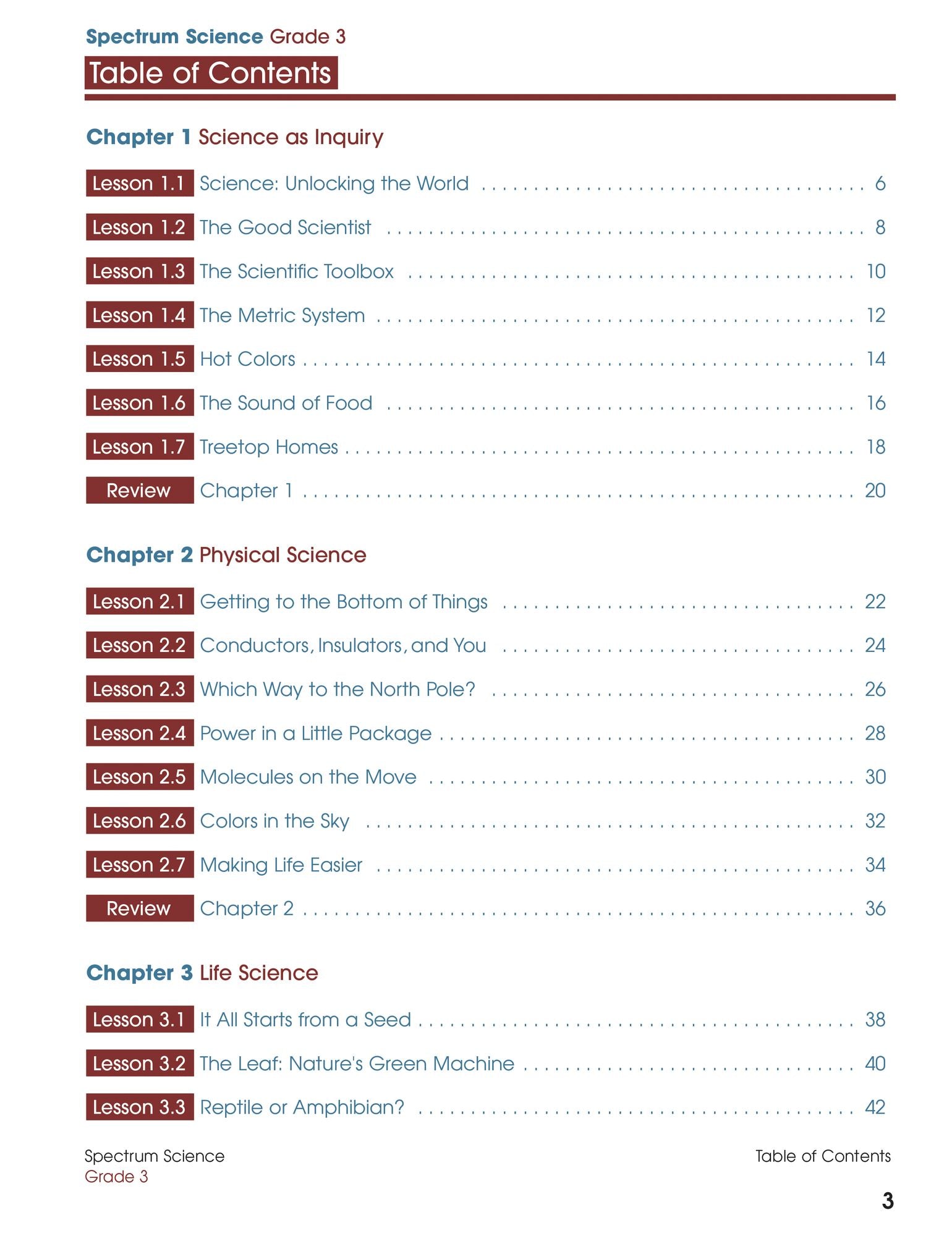 Spectrum Science, Grade 3