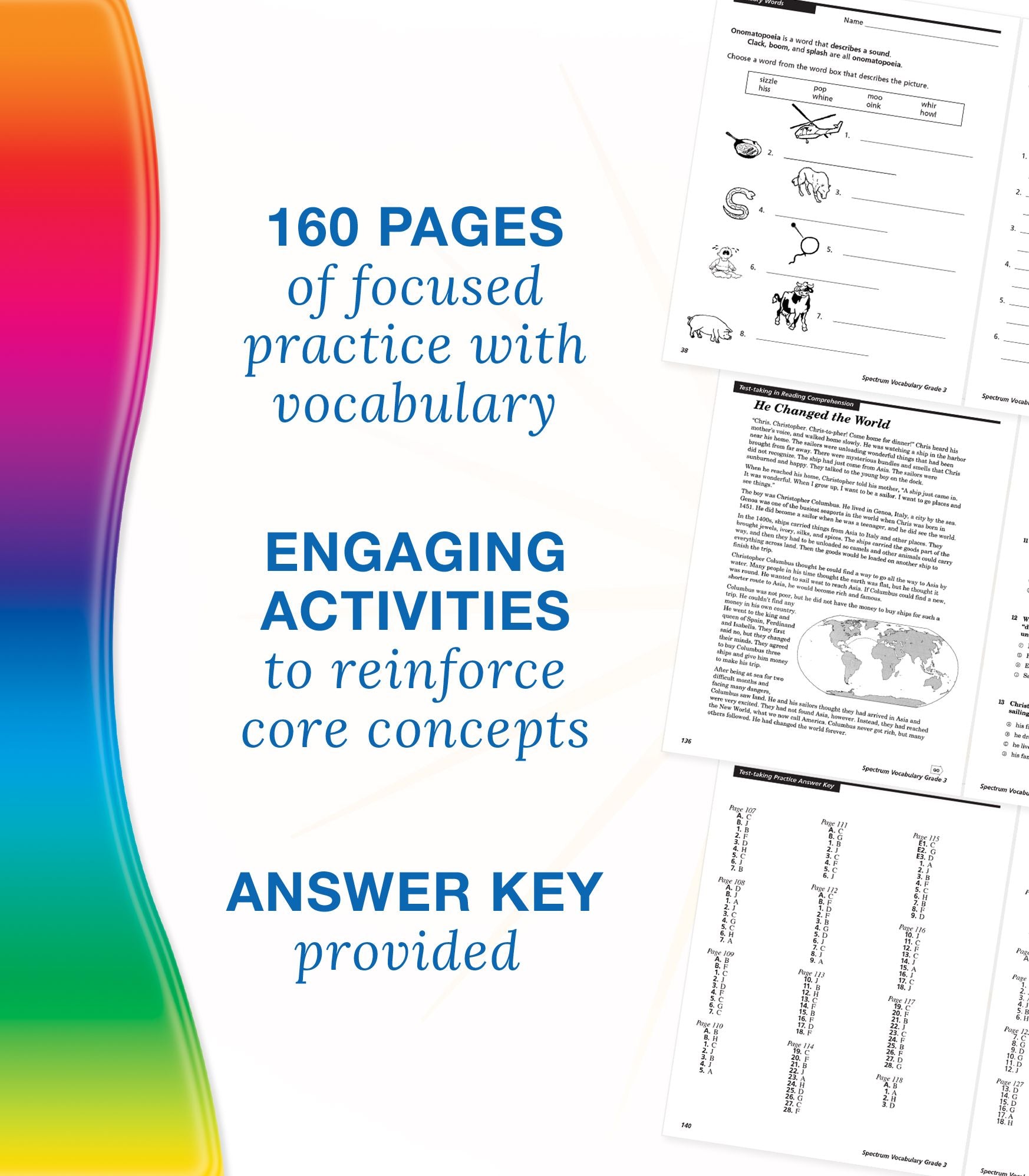Spectrum Vocabulary, Grade 3