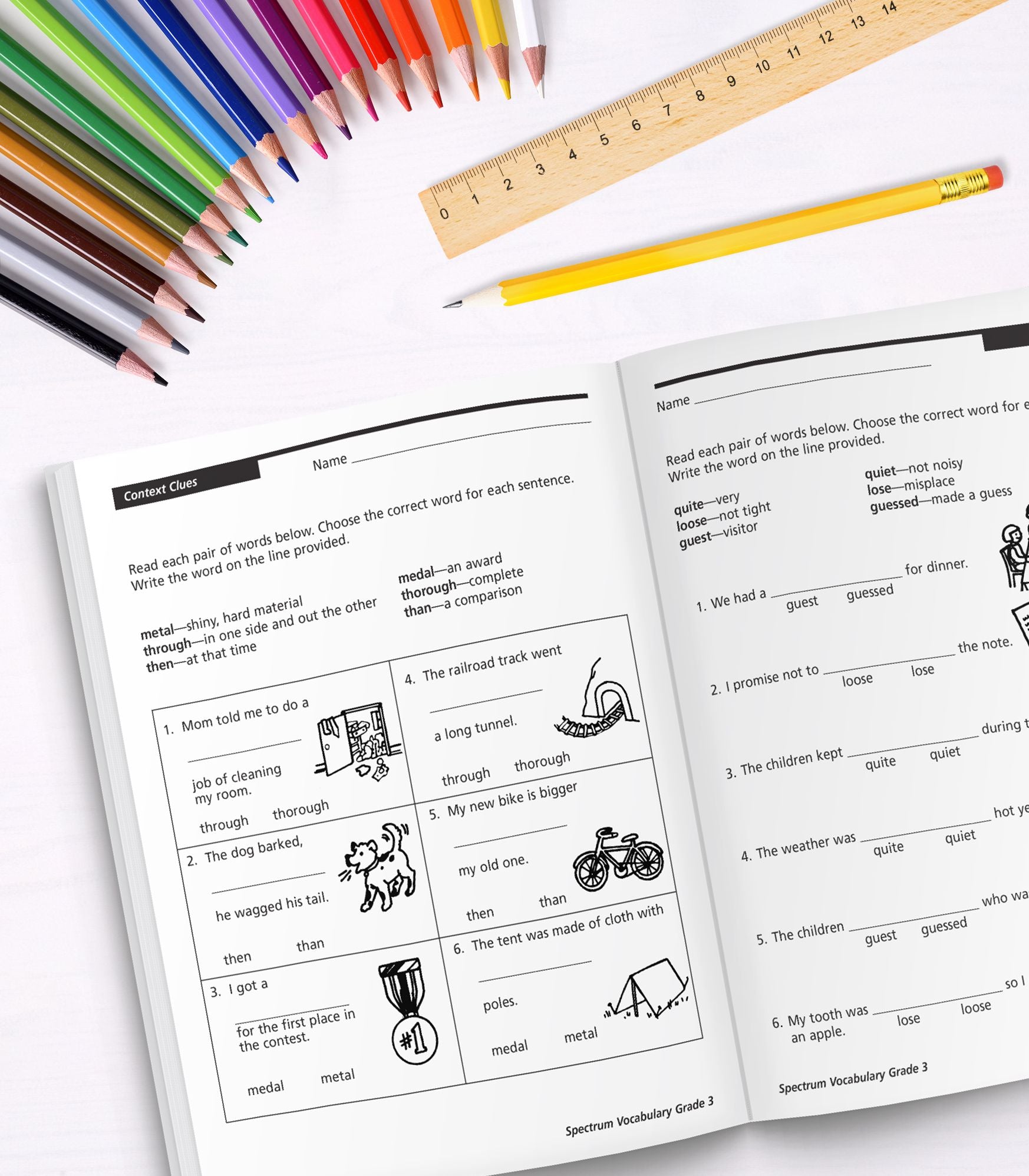 Spectrum Vocabulary, Grade 3