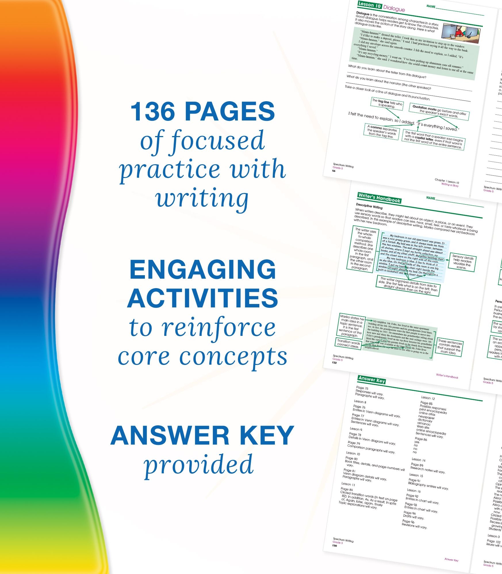 Spectrum Writing, Grade 5
