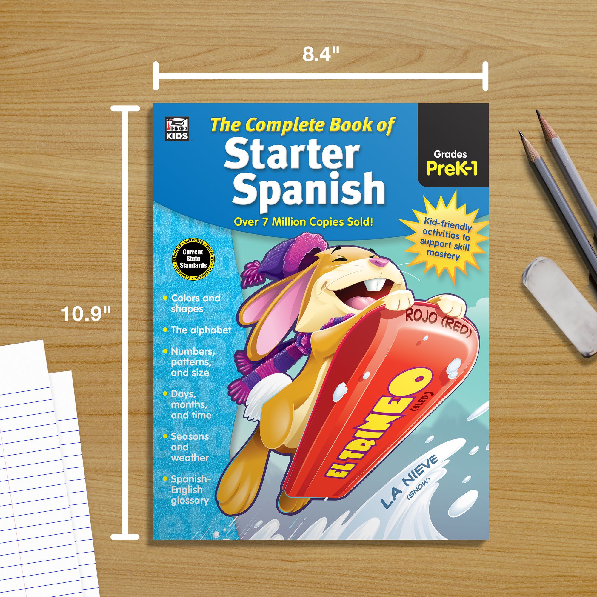 The Complete Book of Starter Spanish, Grades Preschool - 1