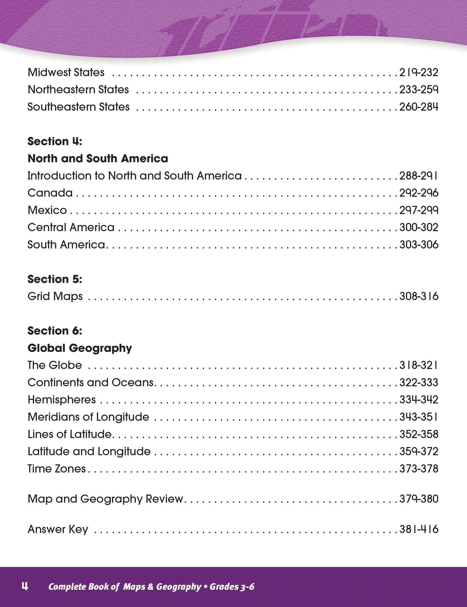 The Complete Book of Maps & Geography, Grades 3 - 6